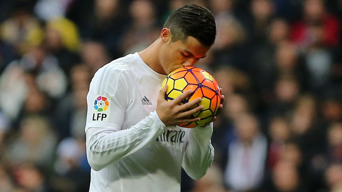 Ronaldo with football 2025