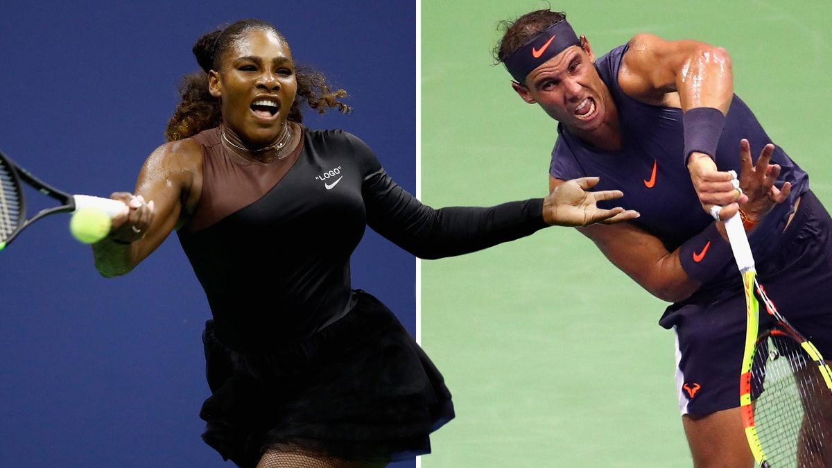 serena williams y rafael nadal