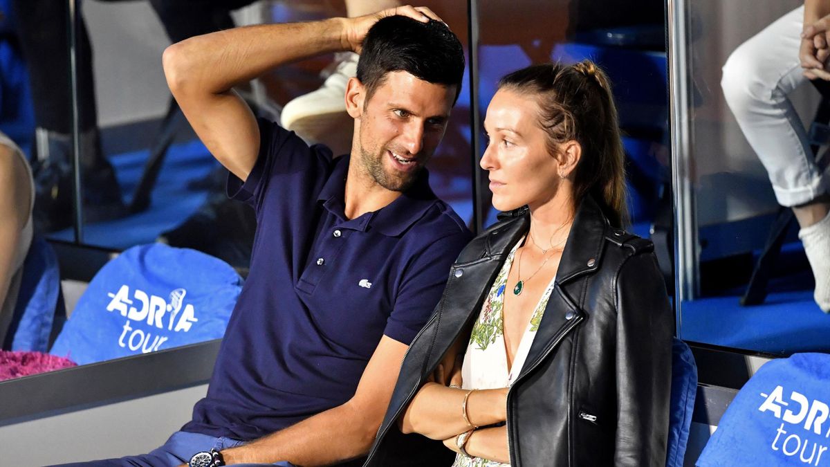 Novak Djokovic and wife Jelena test negative for Covid-19 - TNT Sports