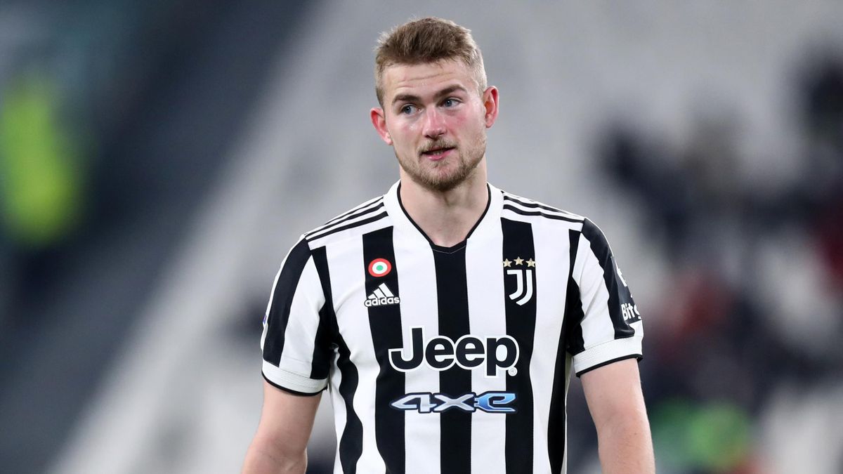 Juventus DE LIGT 4番 2019-20 Juventus Home Shirt De Ligt #4 - 5/10 - (XL)