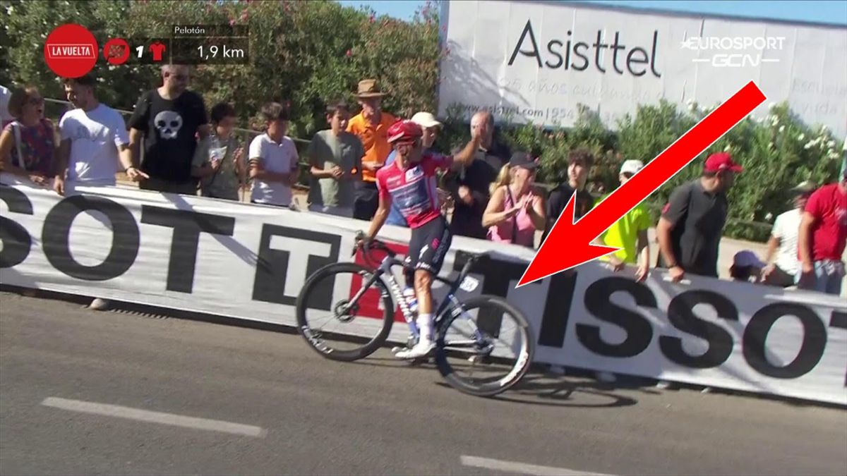 Primoz Roglic wounded in ridiculous crash in final 150m as Mads ...