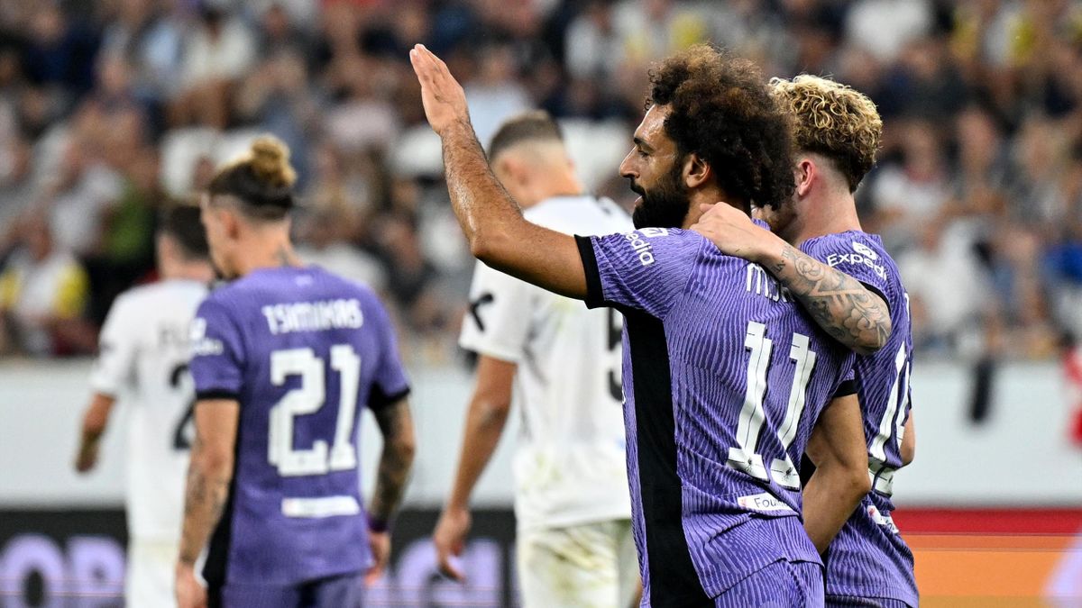 LASK 1-3 Liverpool: Darwin Nunez, Luis Diaz and Mohamed Salah on target for  Reds in UEFA Europa League opener - TNT Sports