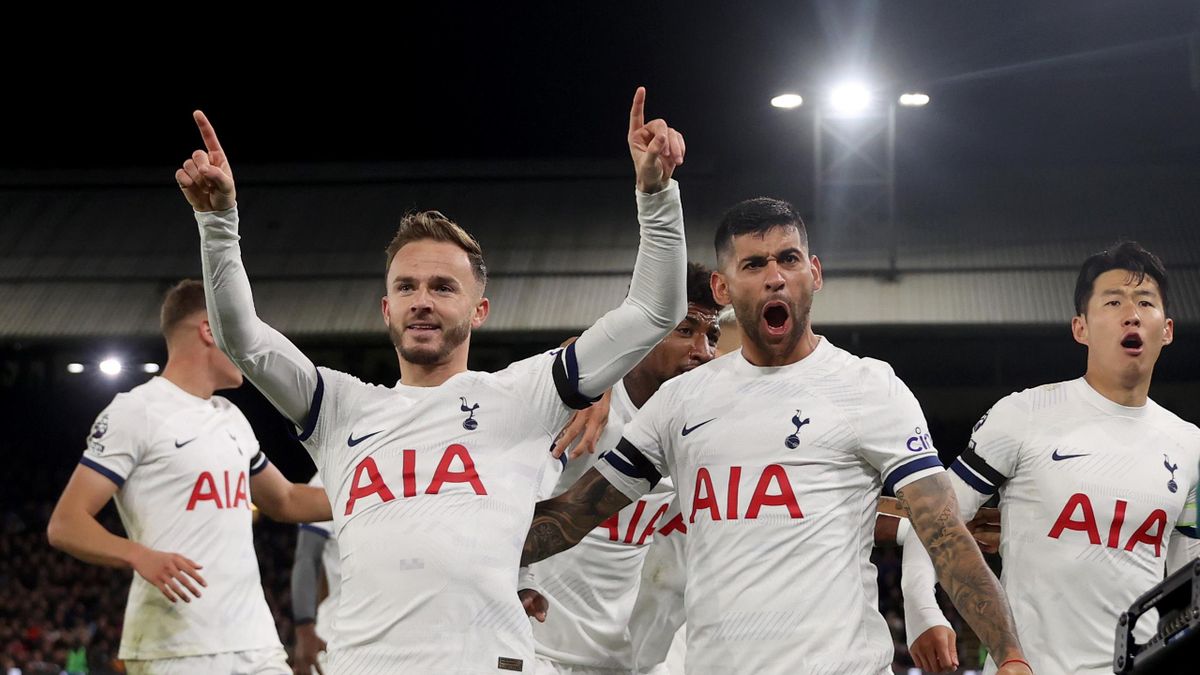 Tottenham vence Crystal Palace em primeiro jogo no novo estádio em