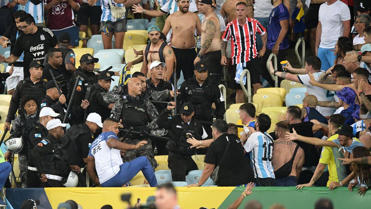  Brazil vs Argentina win in marred by violence as Lionel Messi claims there 'could have been a tragedy' - TNT Sports