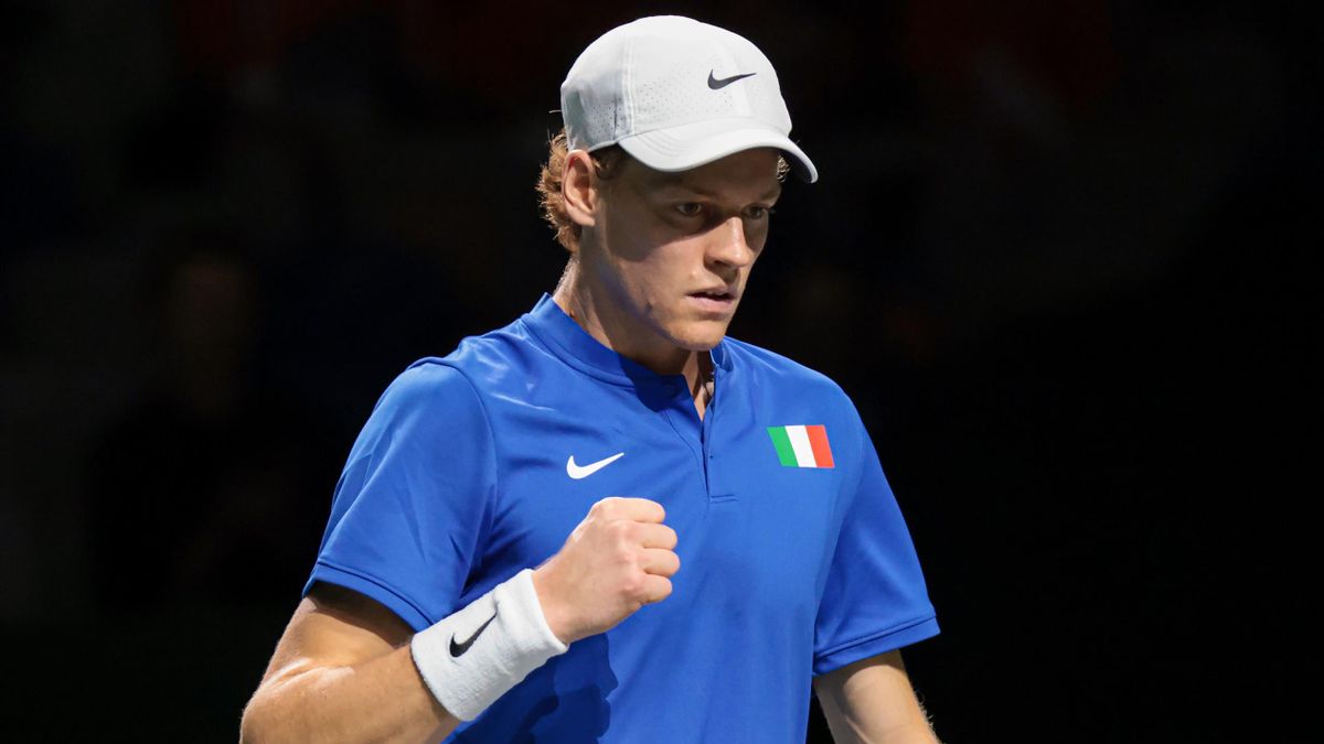 Jannik Sinner and Lorenzo Sonego star as Italy make Davis Cup semi-finals  with win over Netherlands - TNT Sports