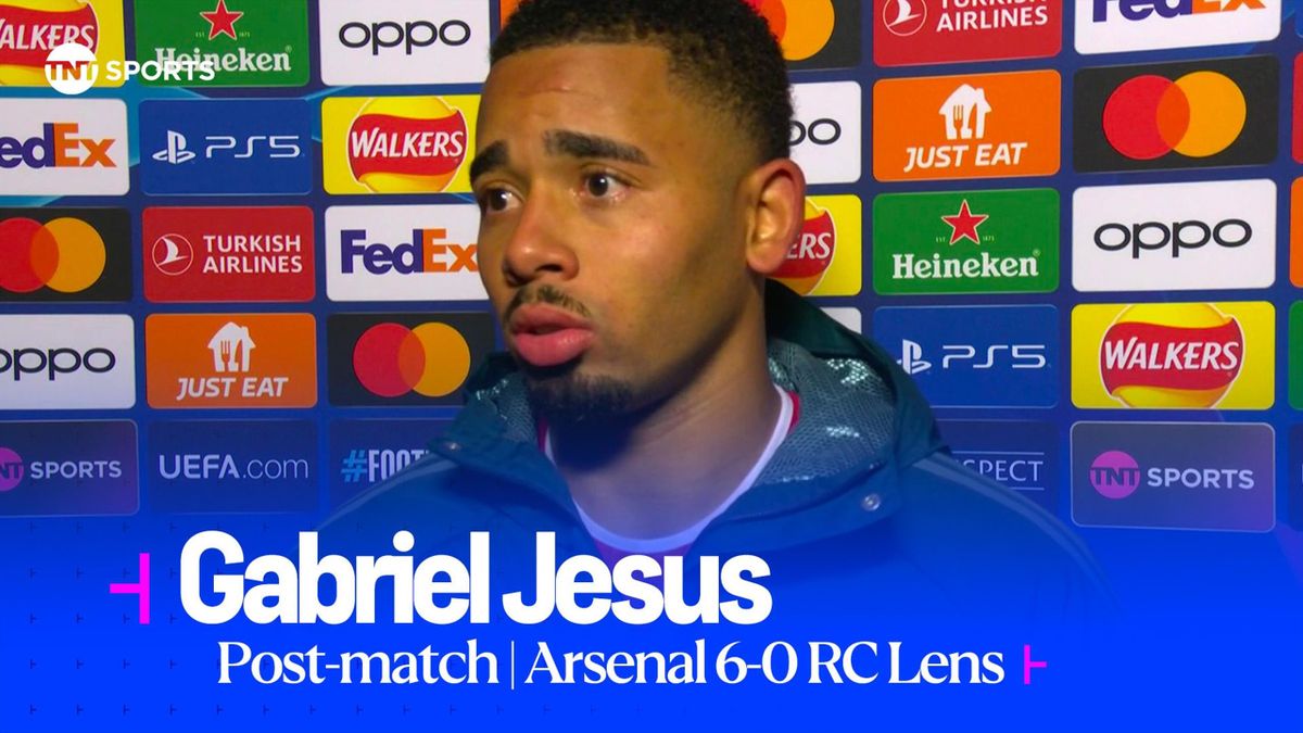 Arsenal vs RC Lens highlights - Six different Gunners scorers confirm  Champions League top spot 