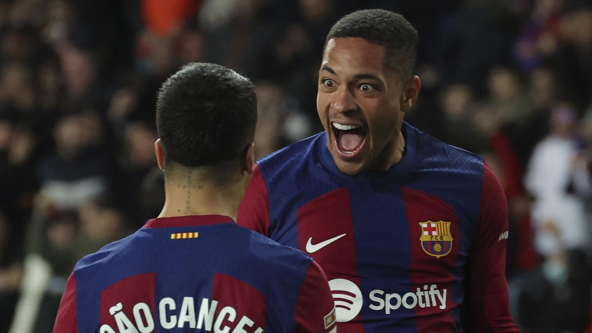 Barcelona 1-0 Osasuna – Second-half substitute Vitor Roque claims vital win  for Barcelona in La Liga - TNT Sports