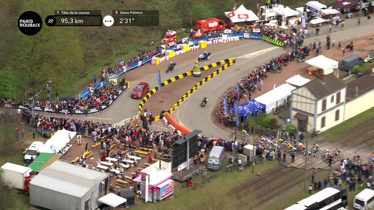 Paris-Roubaix 2024: Mathieu van der Poel crushes field to solo to ...