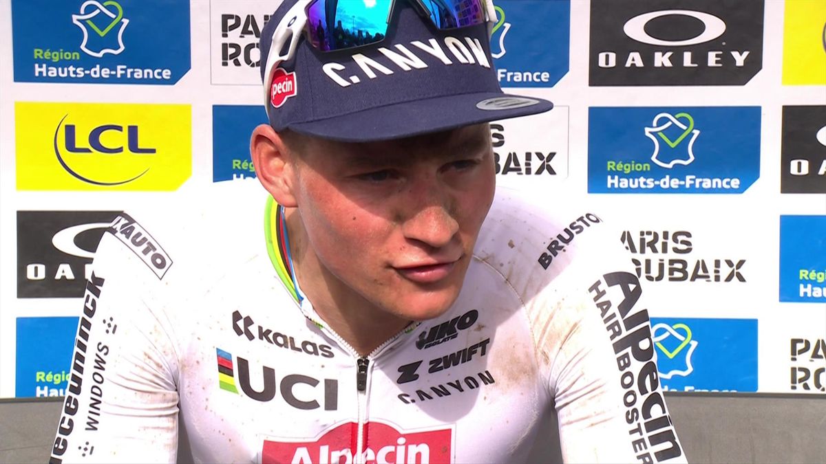 Paris-Roubaix 2024: Mathieu van der Poel crushes field to solo to ...