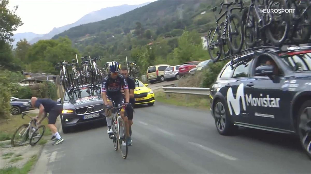 Primoz Roglic confusion after Stage 15 of Vuelta a Espana leaves Adam ...