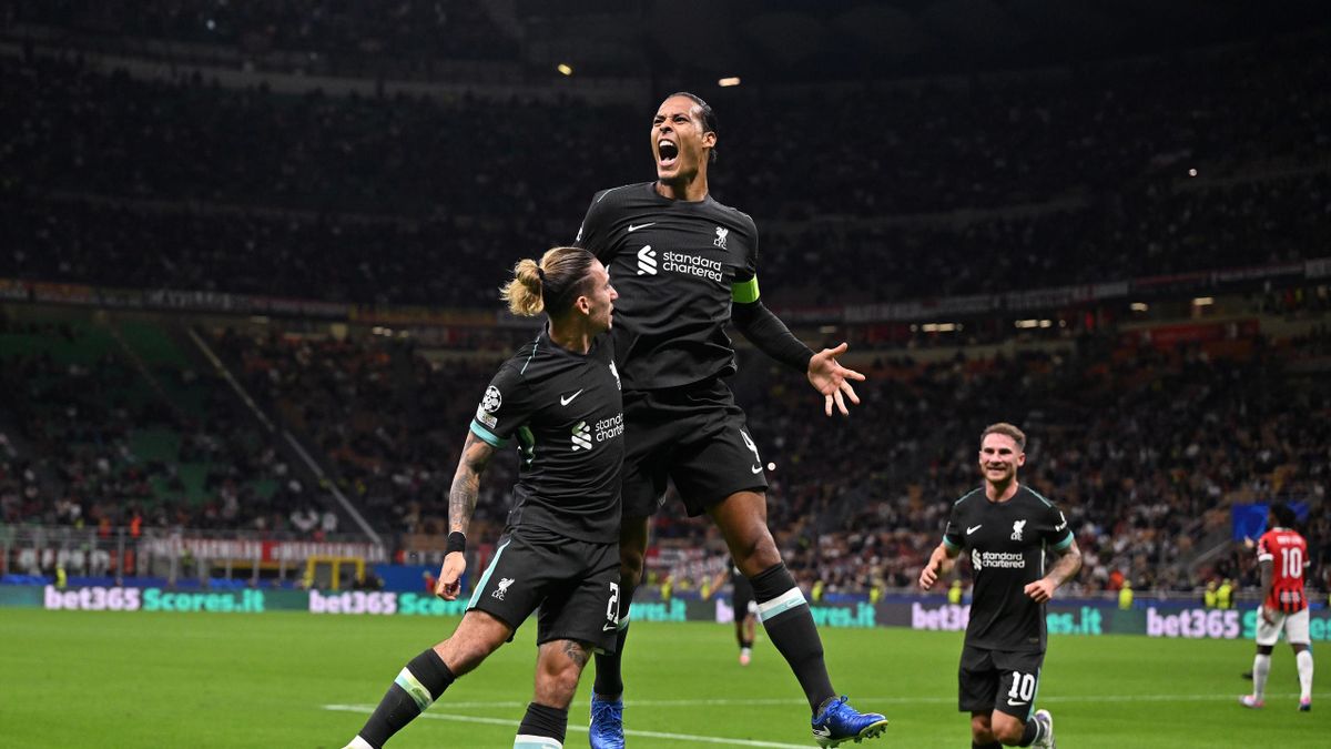 AC Milan 1-3 Liverpool - Reds roar back to score three in Milan after early  setback in UEFA Champions League opener - TNT Sports