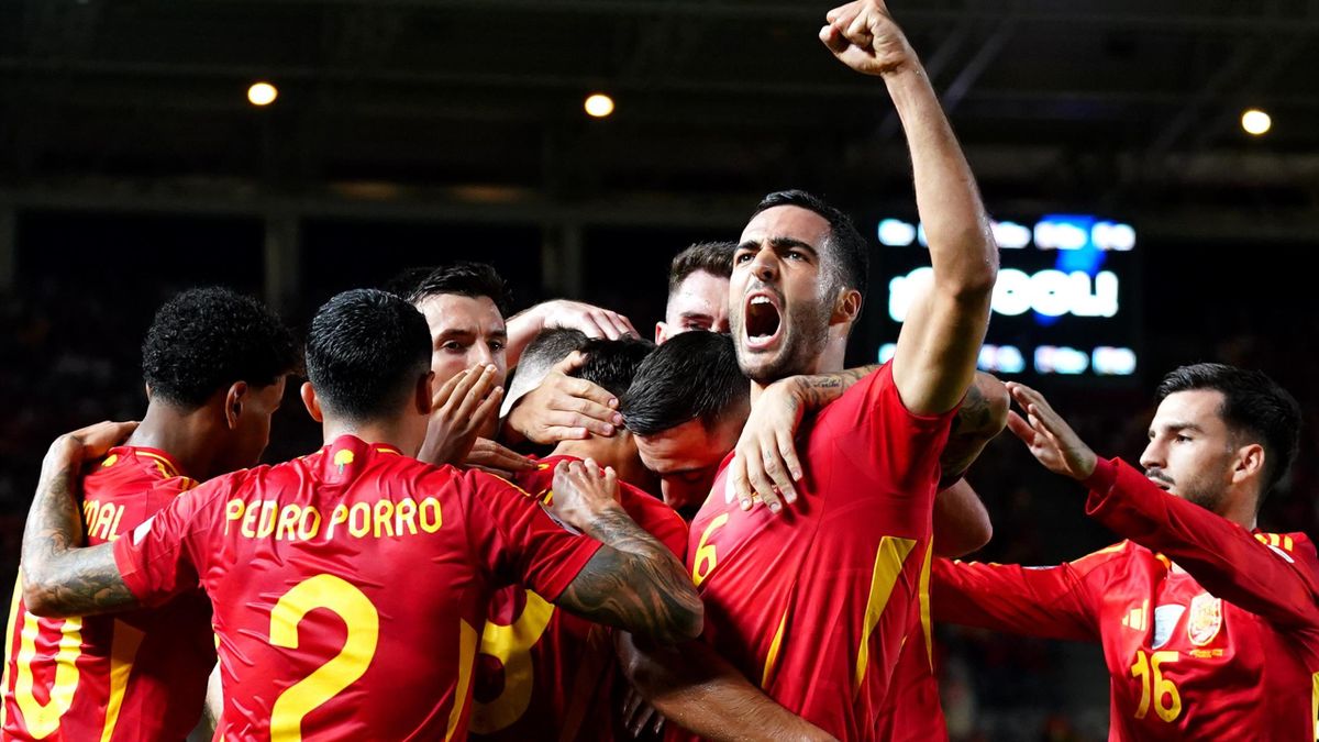 Spain 1-0 Denmark - Late Martin Zubimendi goal secures win