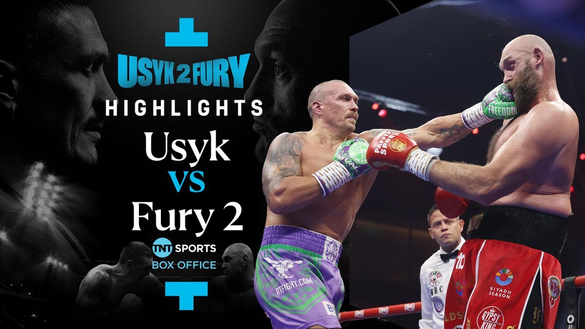 Highlights Oleksandr Usyk beats Tyson Fury by unanimous decision to retain titles after Riyadh epic