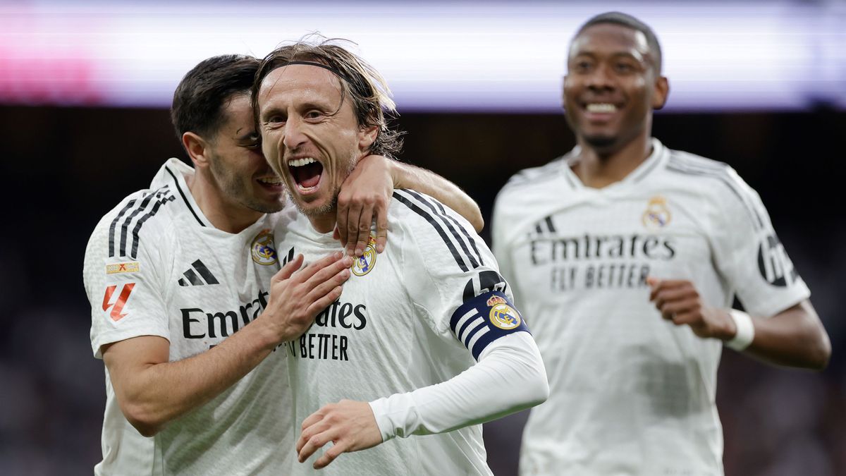 Carlo Ancelotti praises Luka Modric after stunning goal in Real Madrid ...