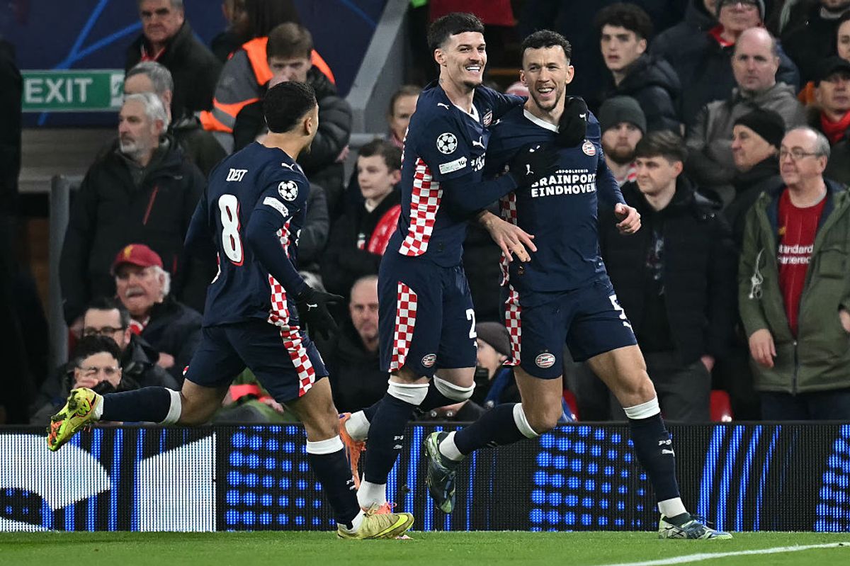 Liverpool 1-4 PSV result – Couhaib Driouech, Guus Til and Ivan Perisic ...