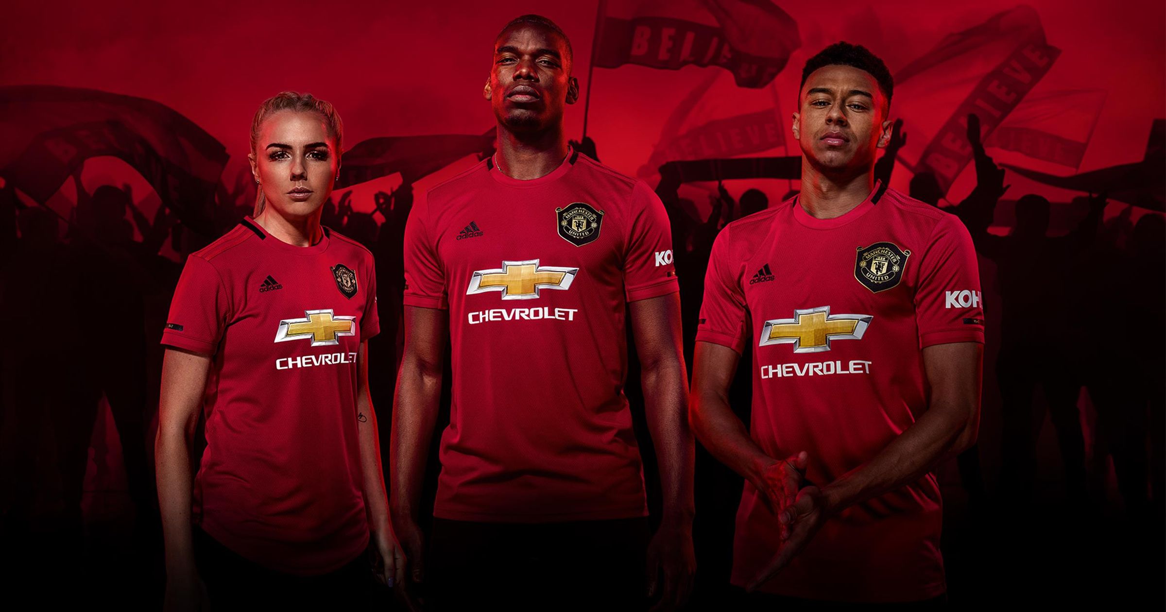 ウェア MANCHESTER UNITED 2019 Treble 1999 Treble-Inspired Adidas Manchester United 19-20 Icon