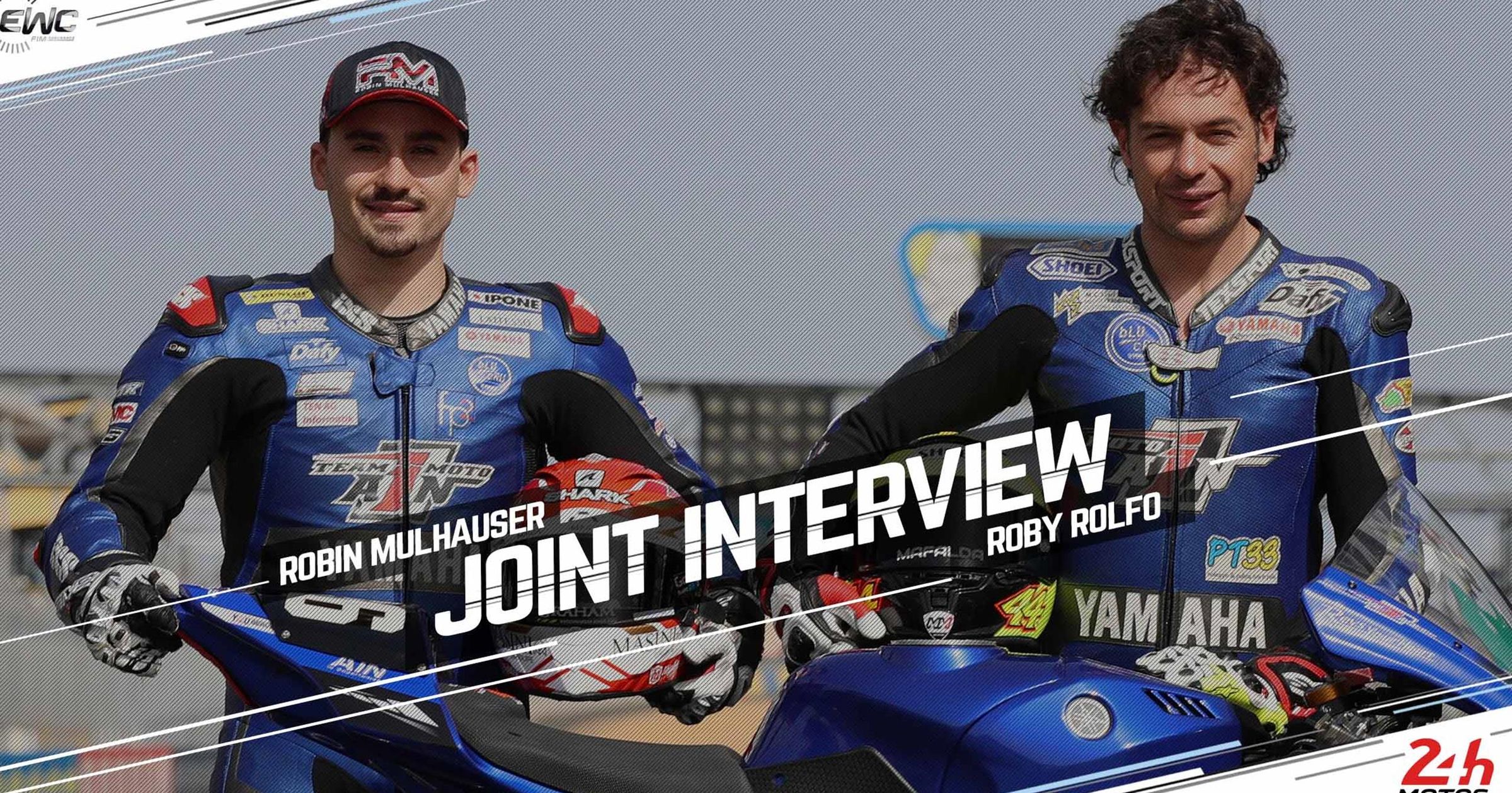 Joint interview – Roby Rolfo & Robin Mulhauser, Moto Ain - TNT Sports