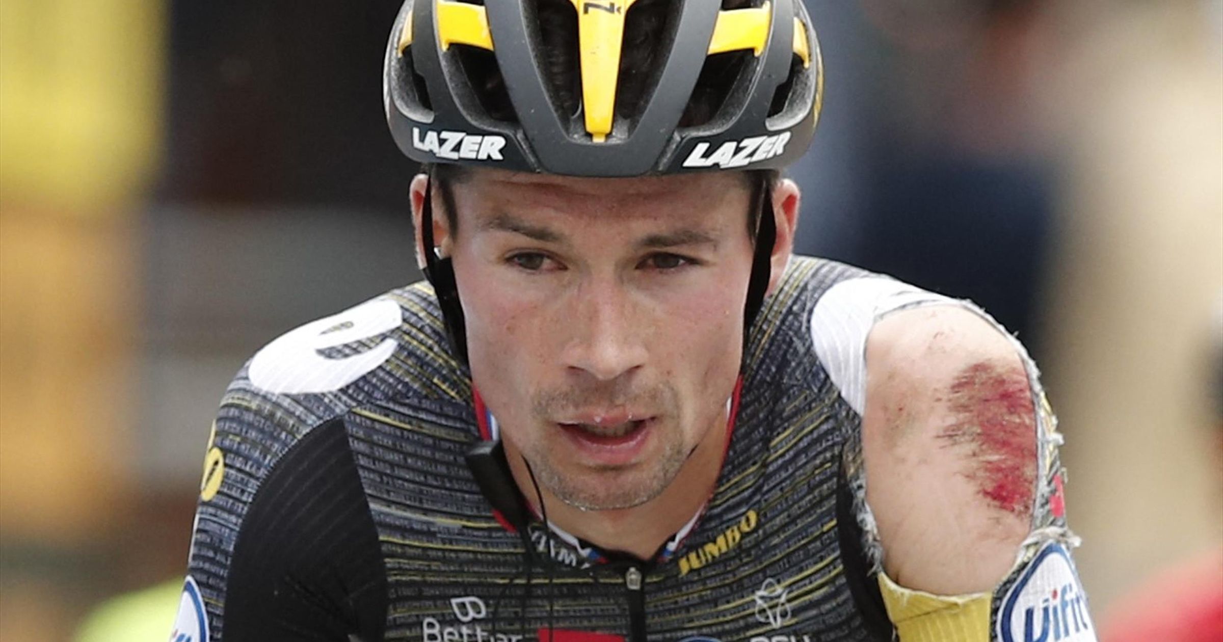 Tour de France 2021 - ‘Disaster!’ – Primoz Roglic crashes late on Stage ...