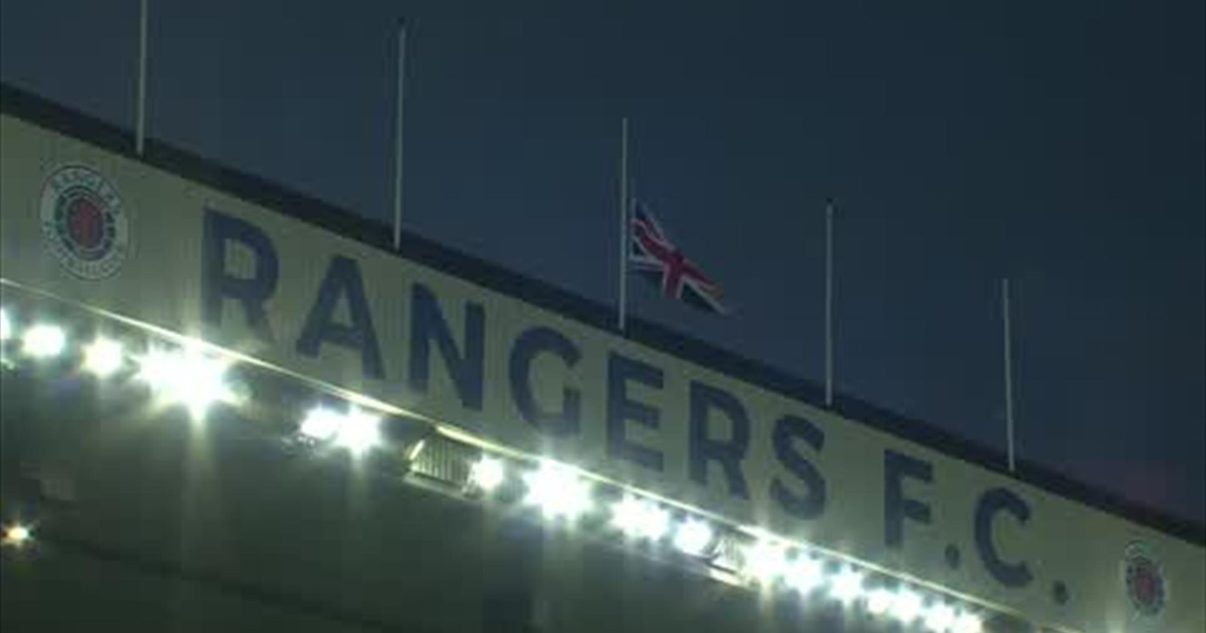 Rangers defy UEFA as British clubs hold silence for Her Majesty Queen ...