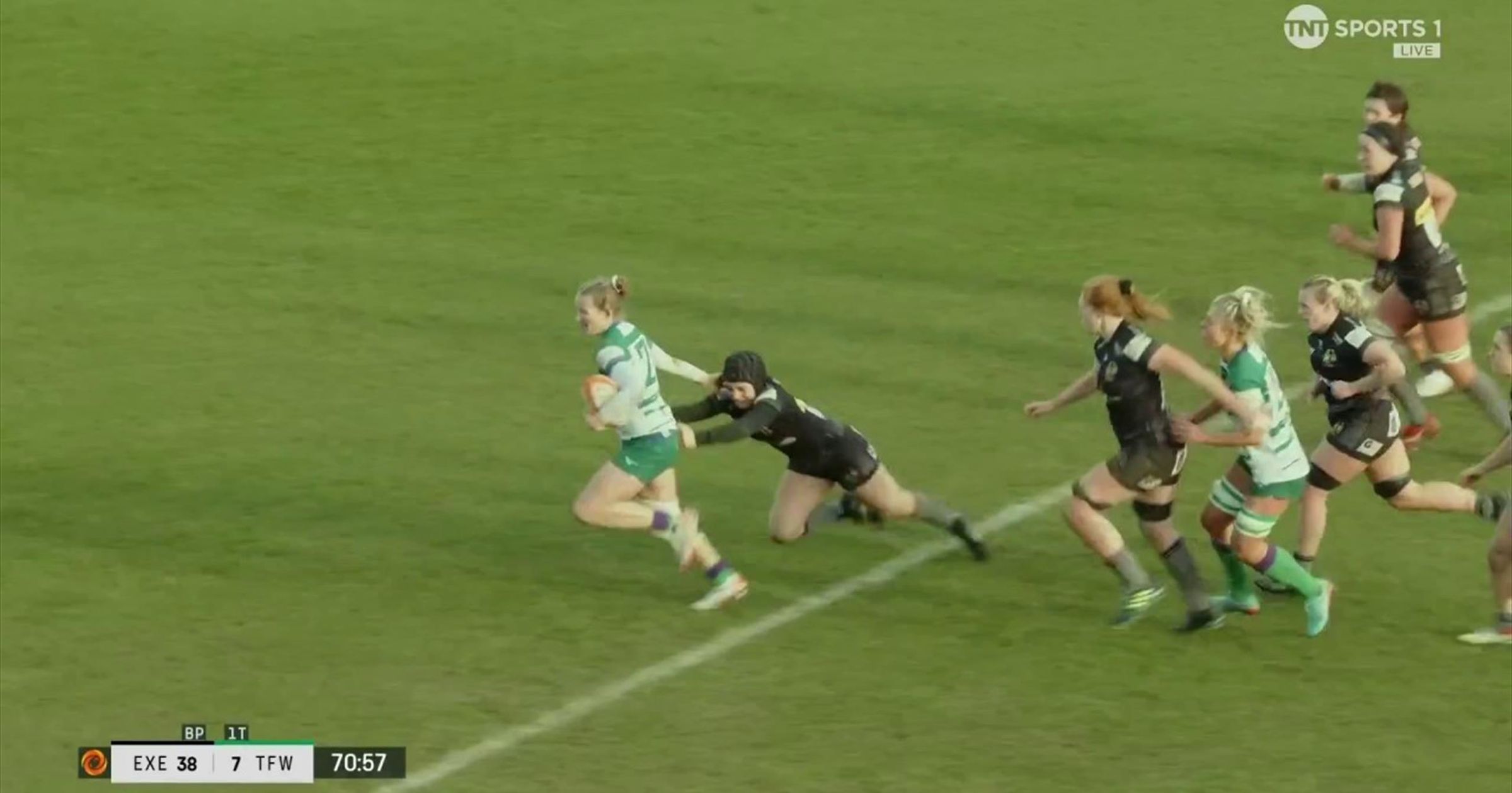 ‘An incredible finish’ - Carys Cox scores brilliant solo try for Ealing ...