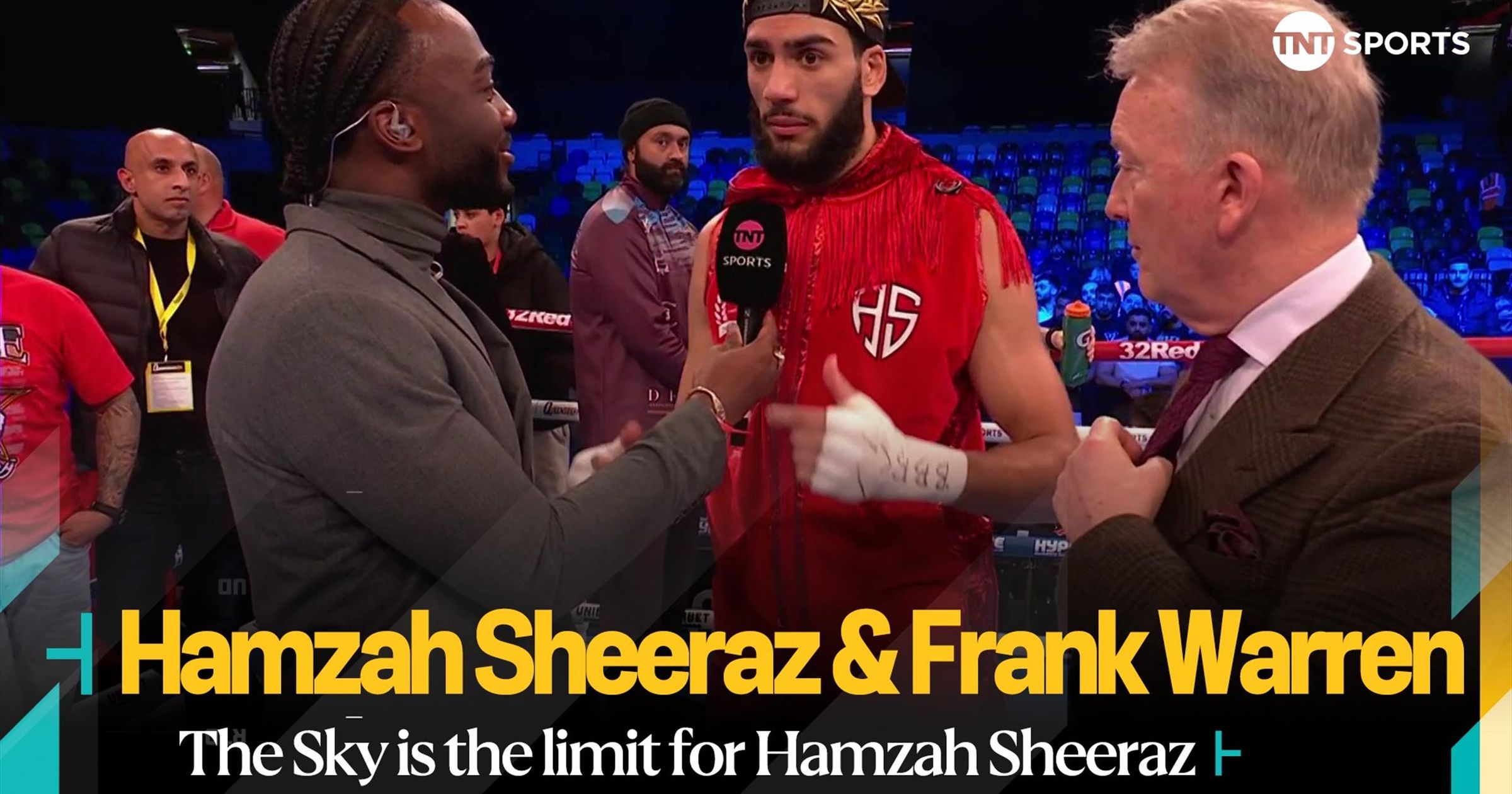Frank Warren says a 'star is born' in middleweight Hamzah Sheeraz ...