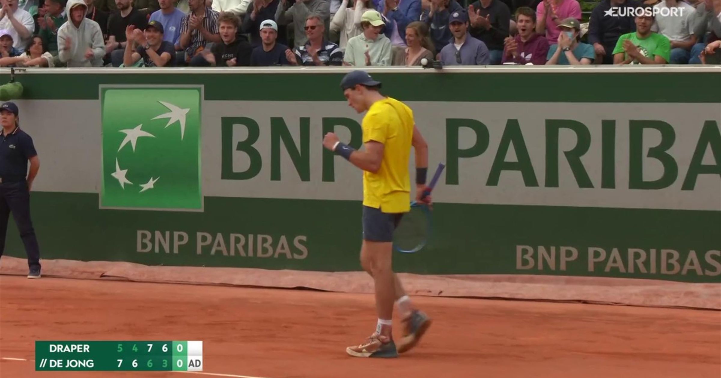 French Open: 'His best shot of the day' - Jack Draper dazzles with ...