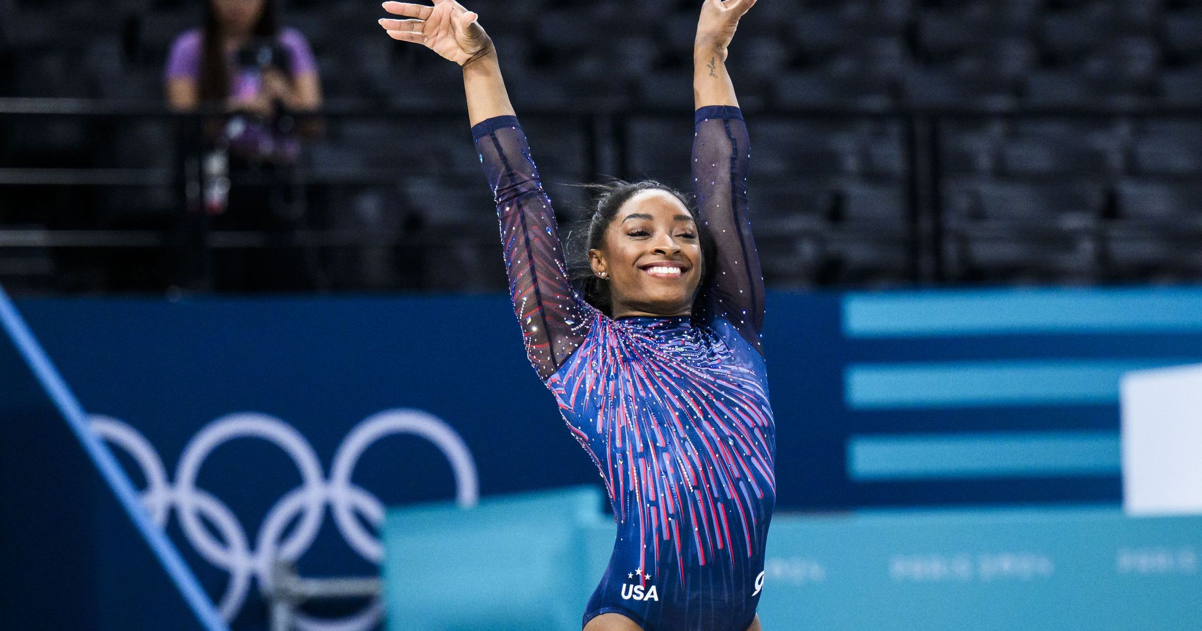 Paris 2024 Olympics: Simone Biles backed by Nile Wilson, Lutalo ...