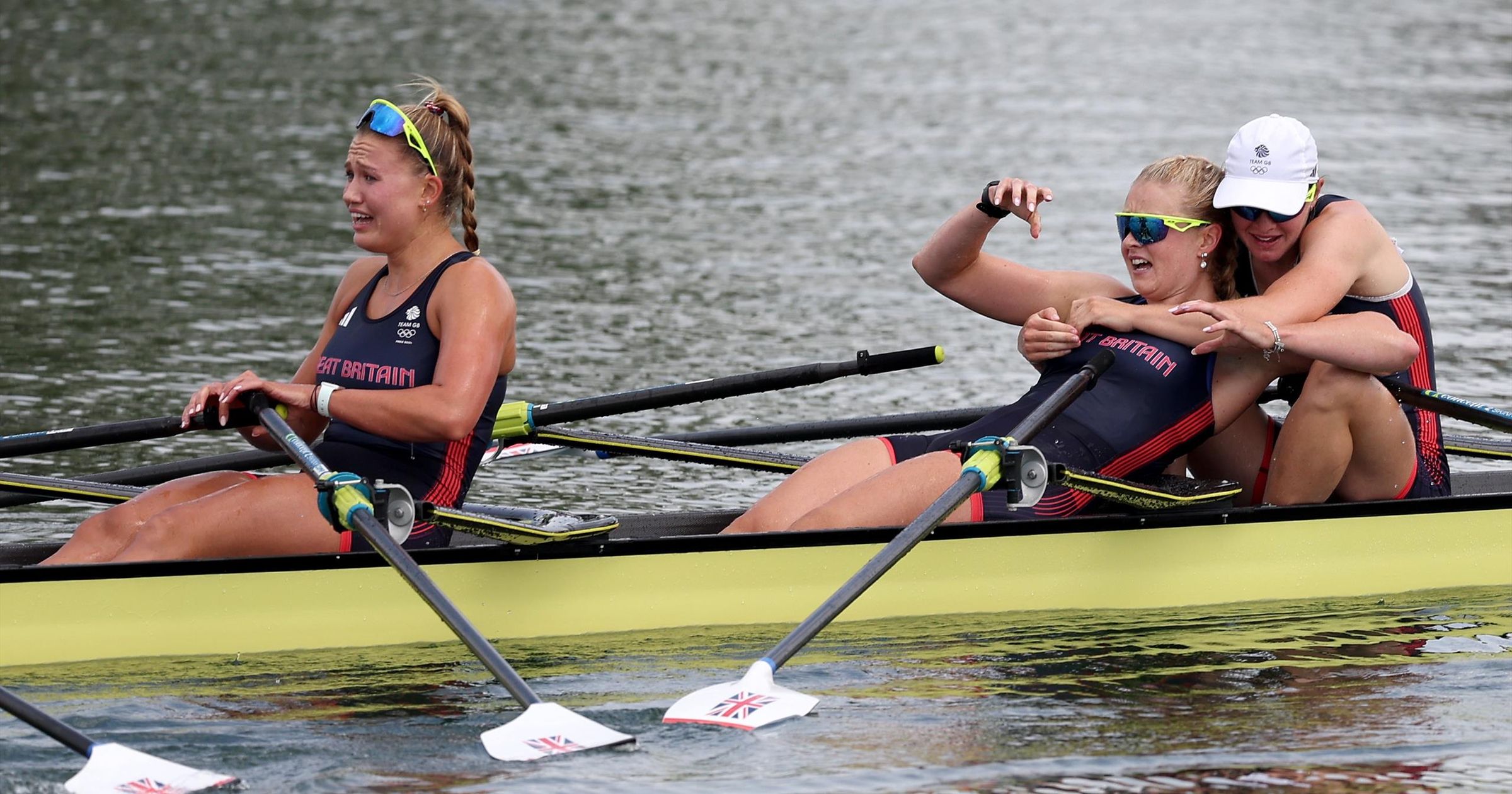 Team GB surge to women's quadruple sculls gold with stunning win at ...