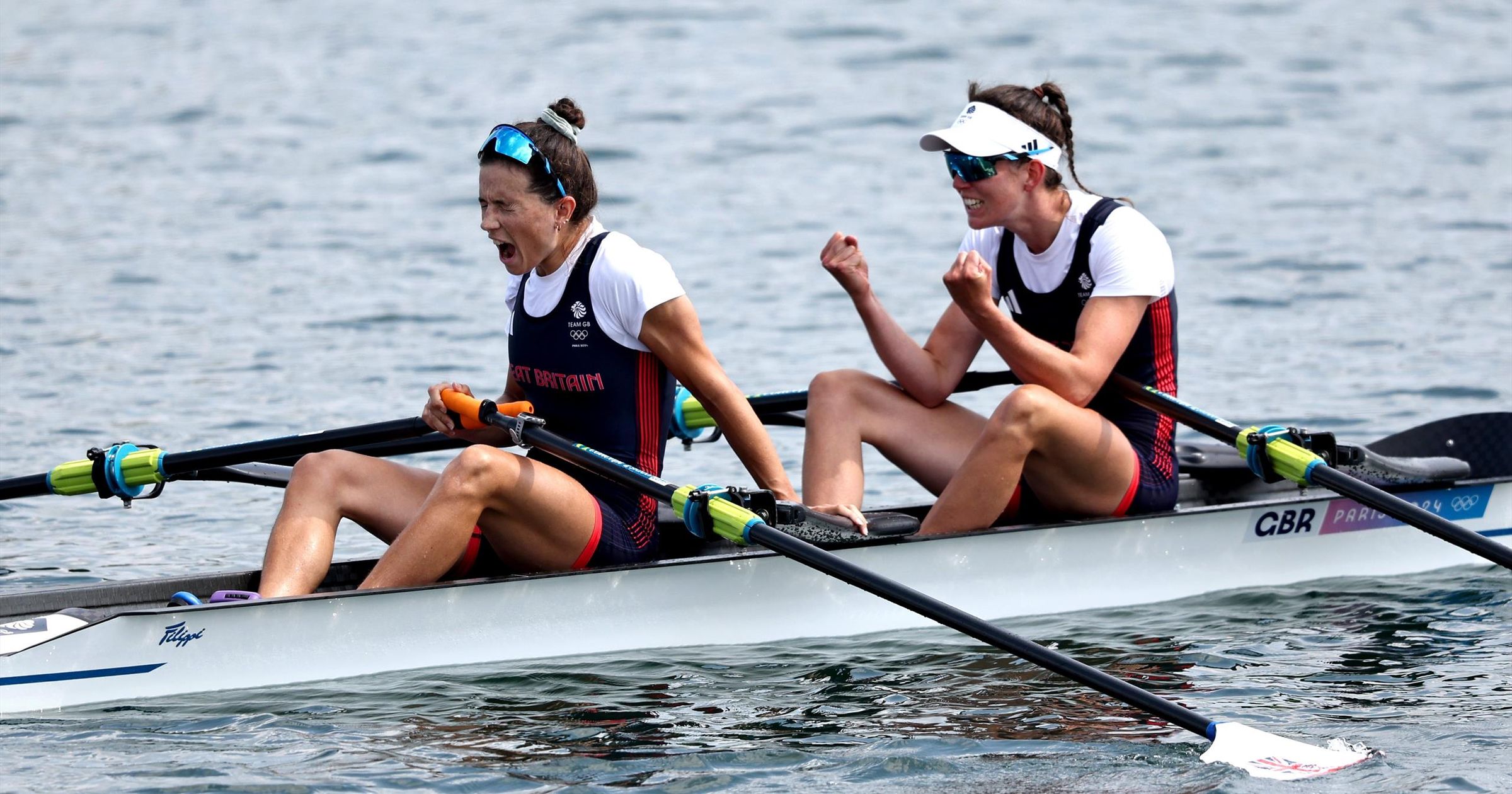 Team GB pair Emily Craig and Imogen Grant strike gold at Paris 2024 ...
