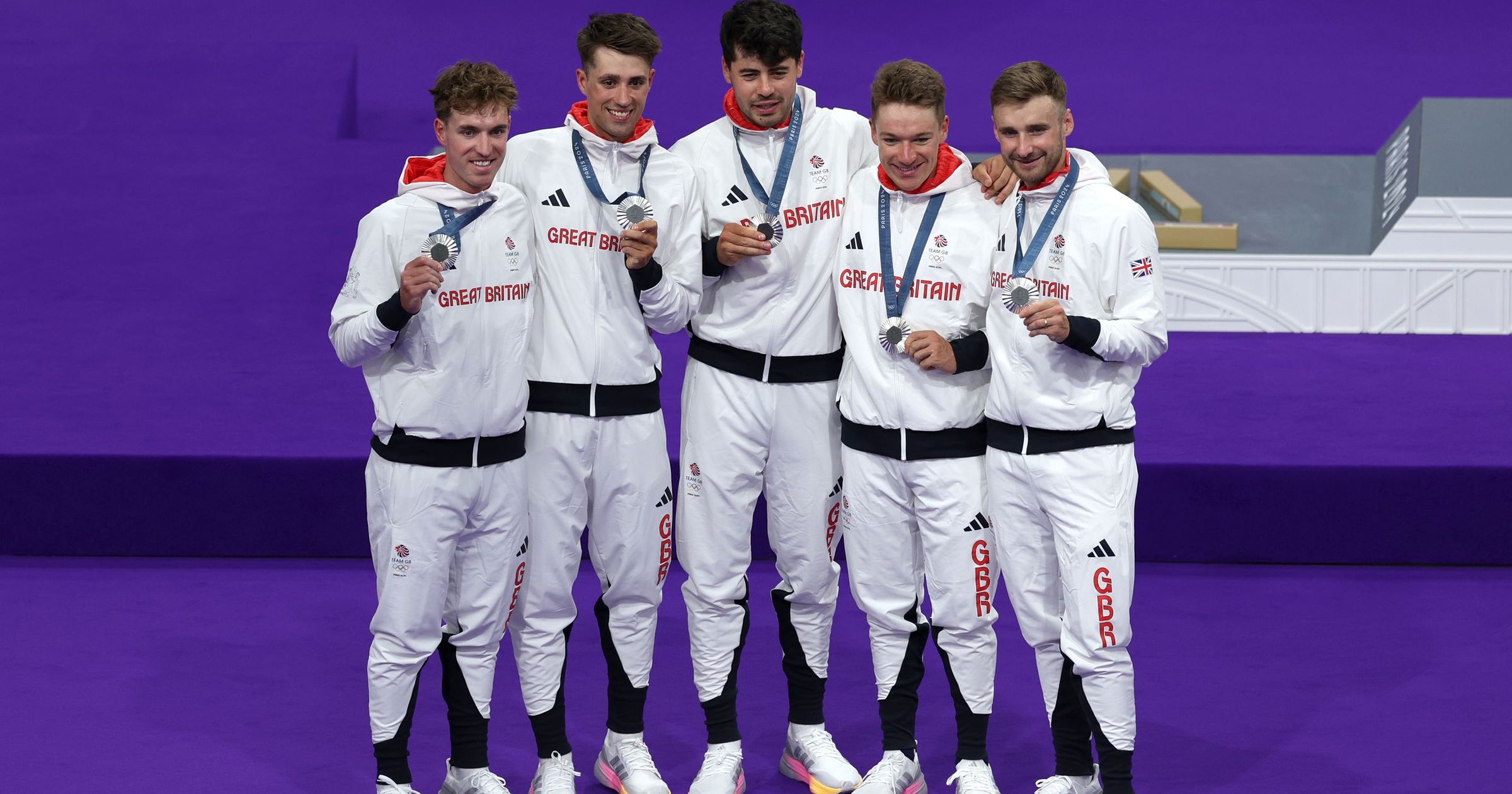 Paris 2024 Olympic Games: Team GB settle for men's team pursuit silver ...