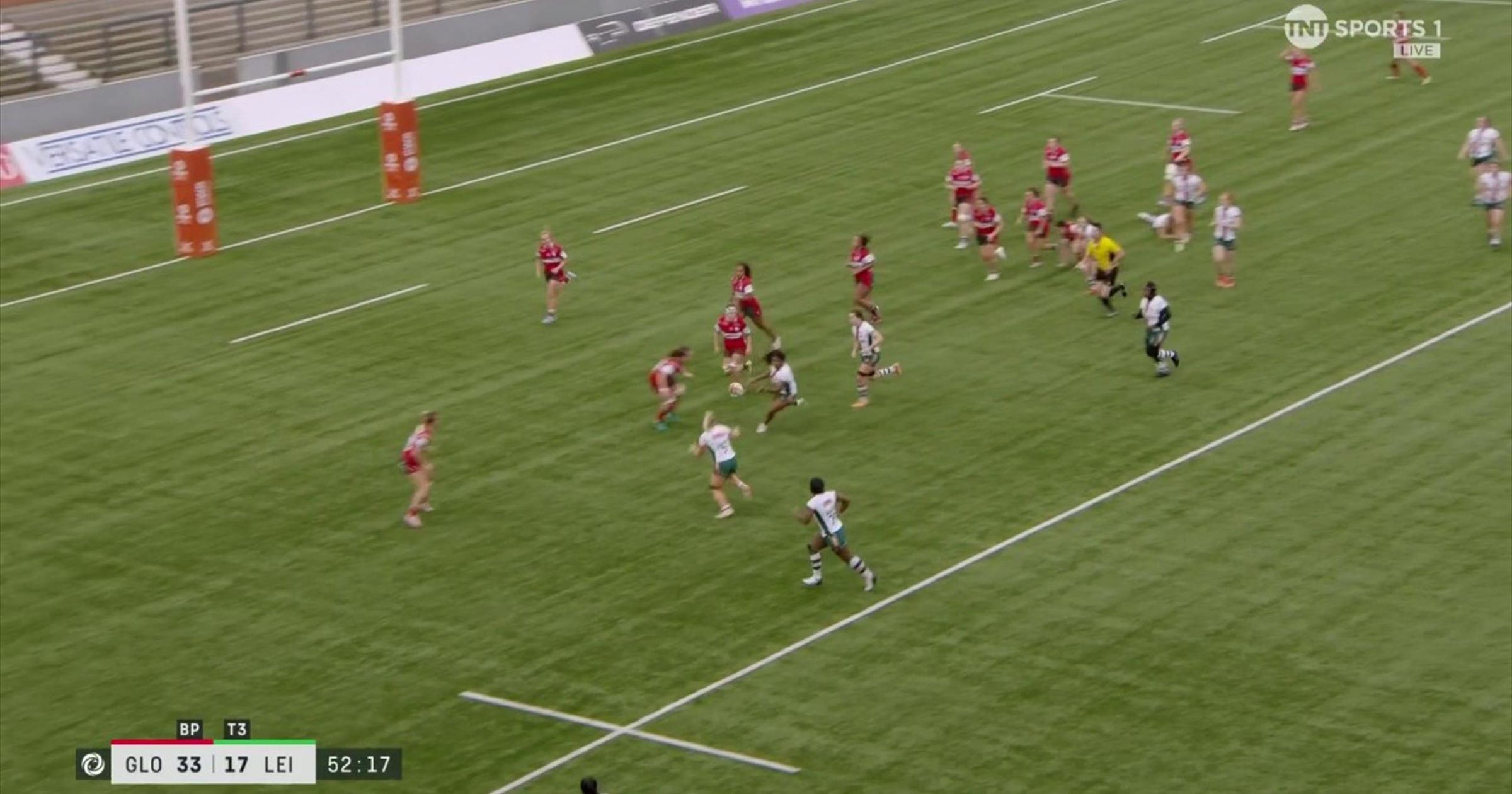 'Turnover perfection!' - Stunning Leicester Tigers try finished by Elin ...