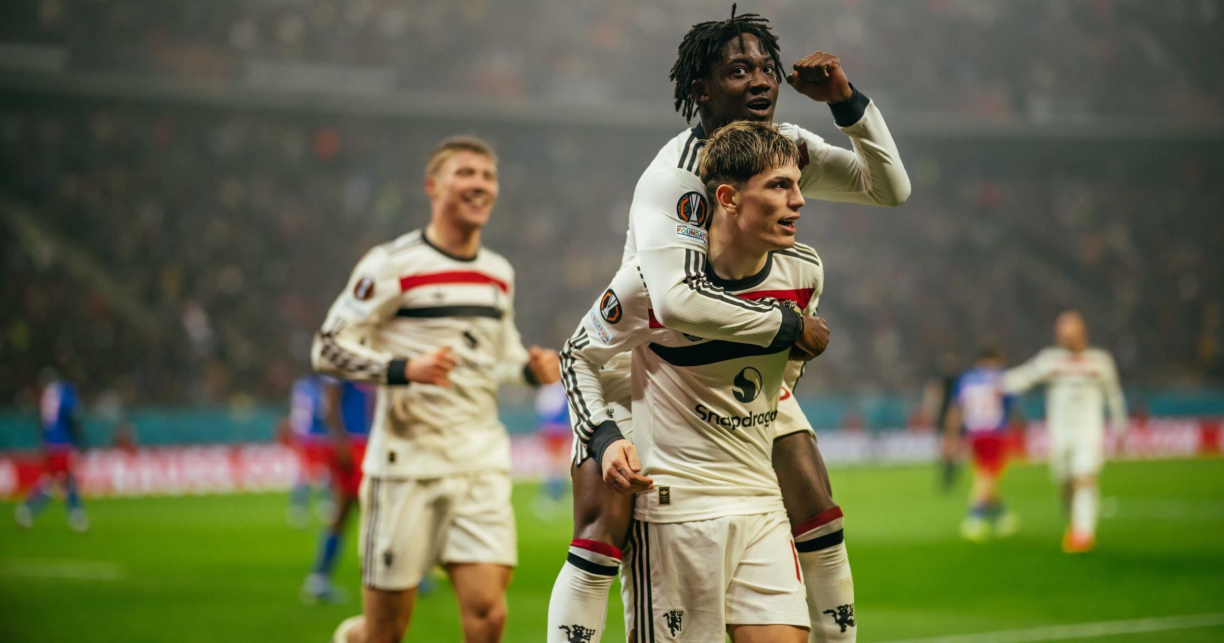 Kobbie Mainoo fires ‘really nice’ goal as Man Utd double lead ...