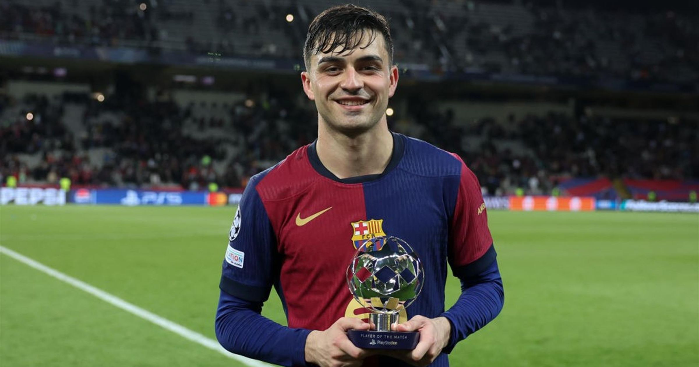 Player of the match x2! How Pedri dazzled in Barcelona's last-16 UEFA ...