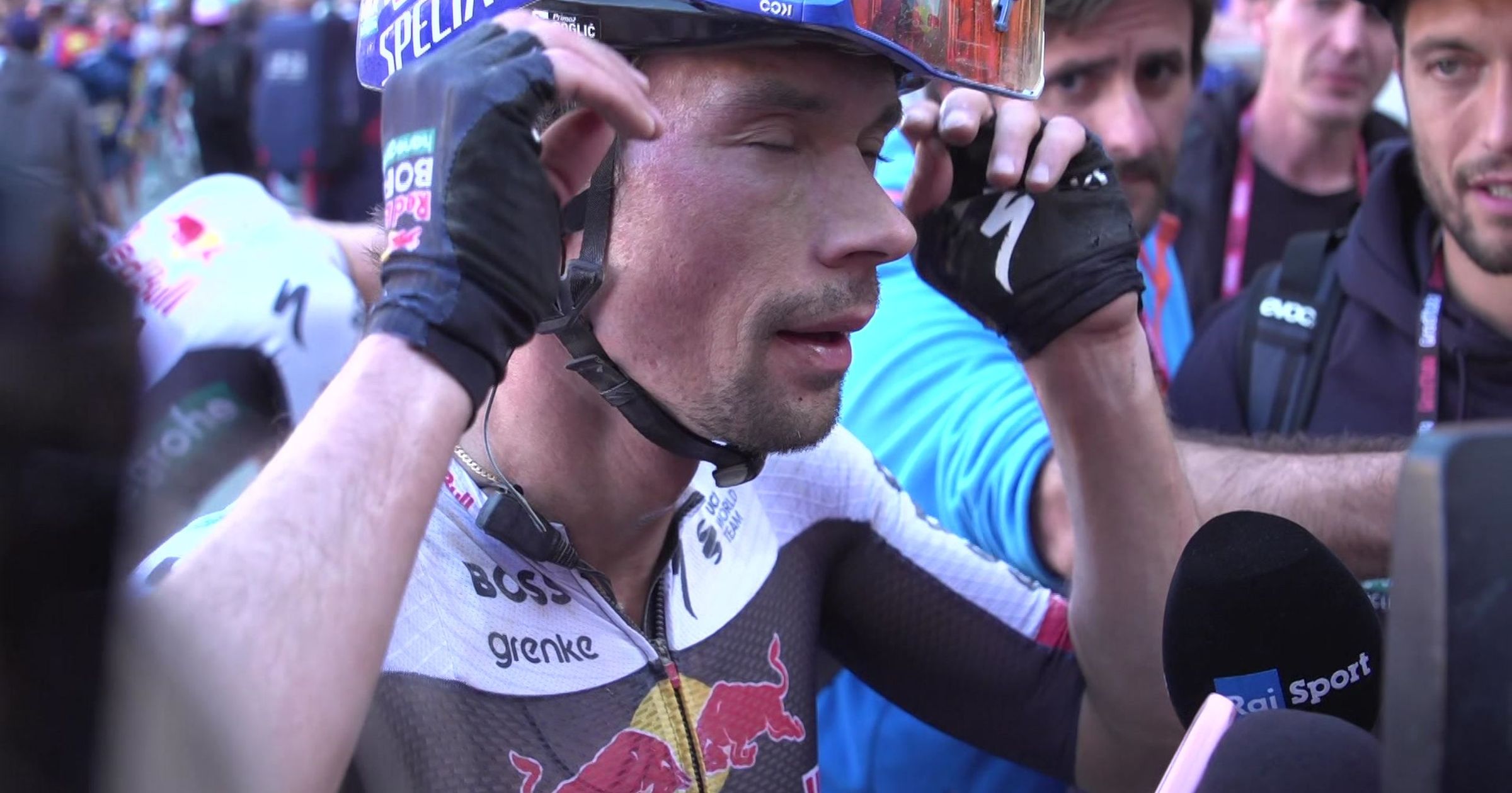 ‘It was hard’ - Primoz Roglic reflects on crash after losing time in ...