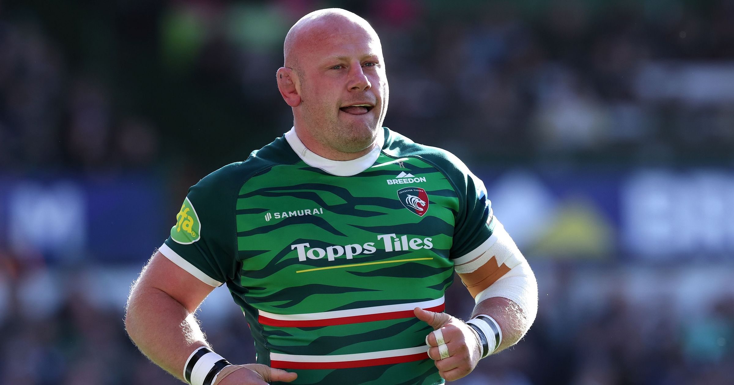 Dan Cole follows Ben Youngs, Danny Care, Mike Brown and Alex Goode into ...