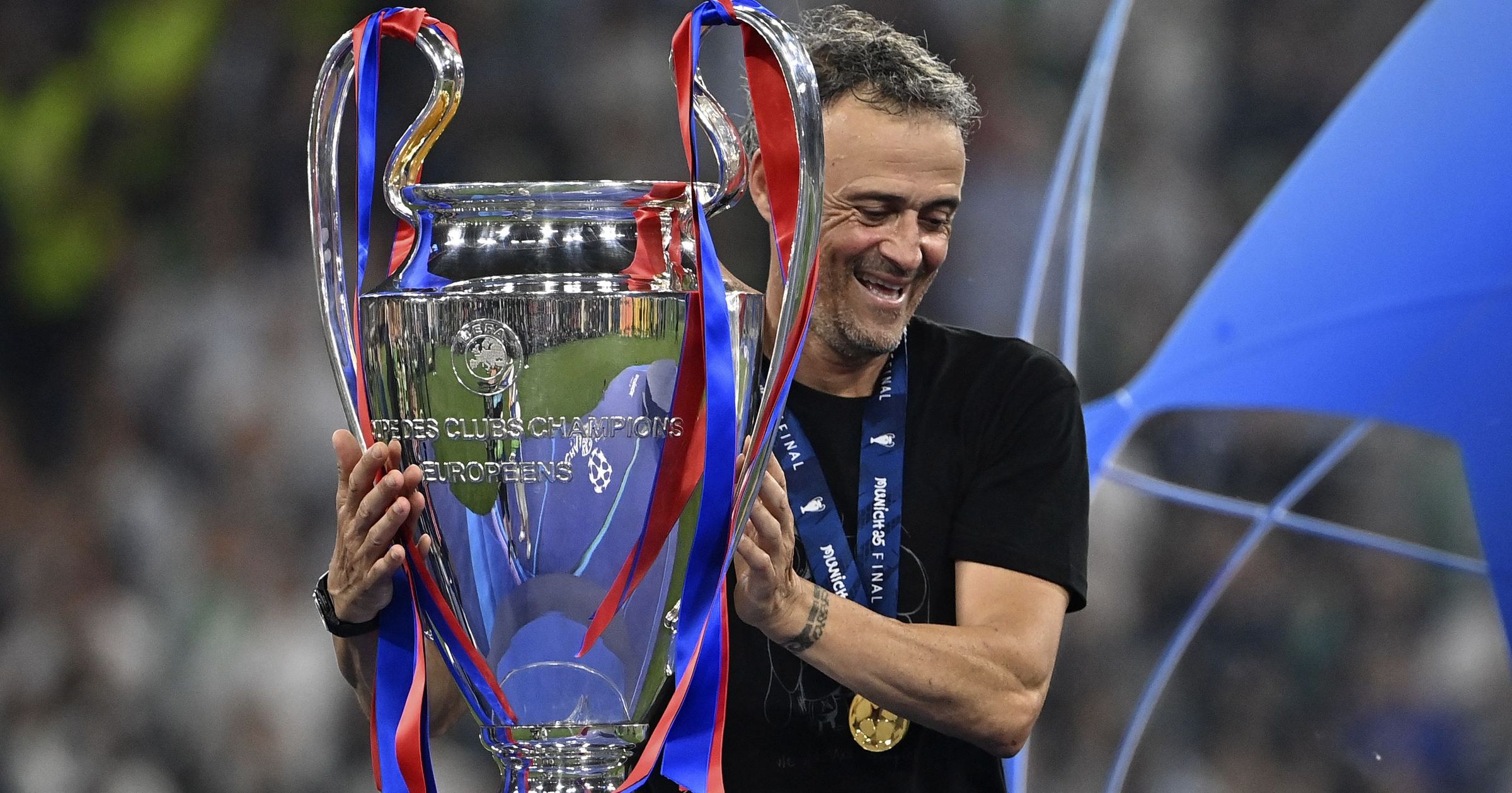 Paris Saint-Germain boss Luis Enrique delighted after 'making history ...