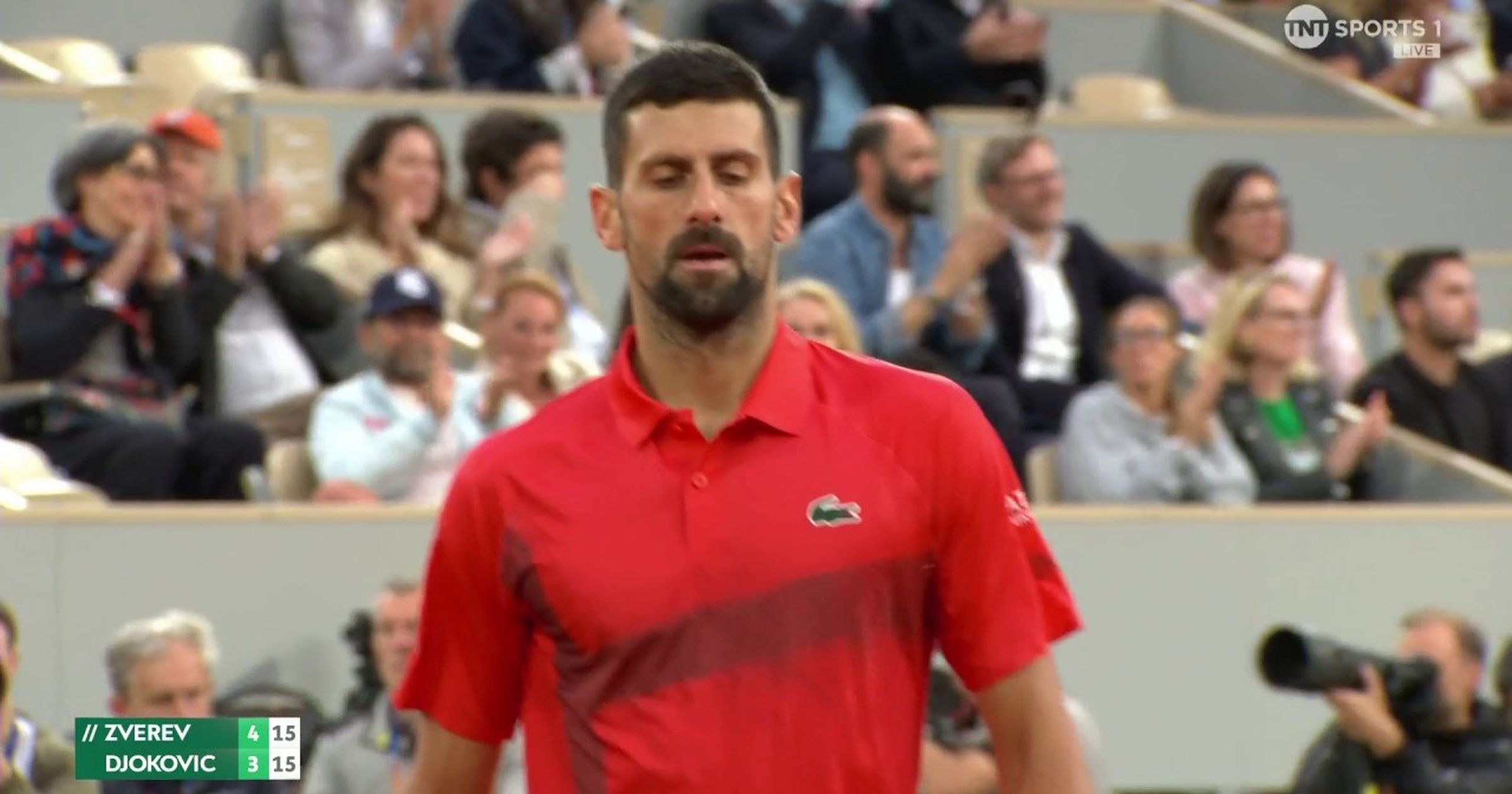 Novak Djokovic dazzles with beautiful touch at the net in French Open ...