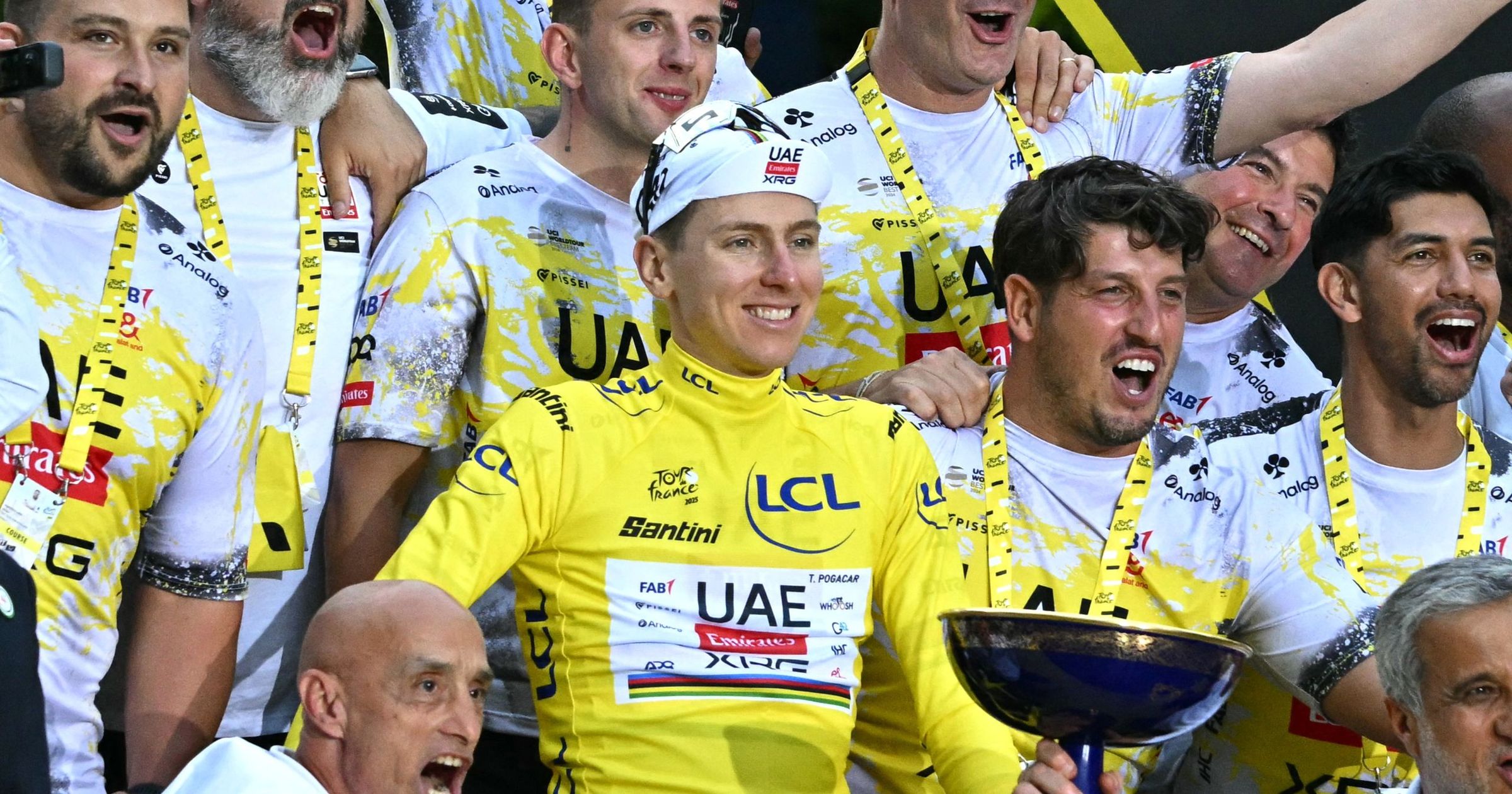 Pogacar crowned Tour champion for fourth time - but Van Aert steals the show in Paris thriller