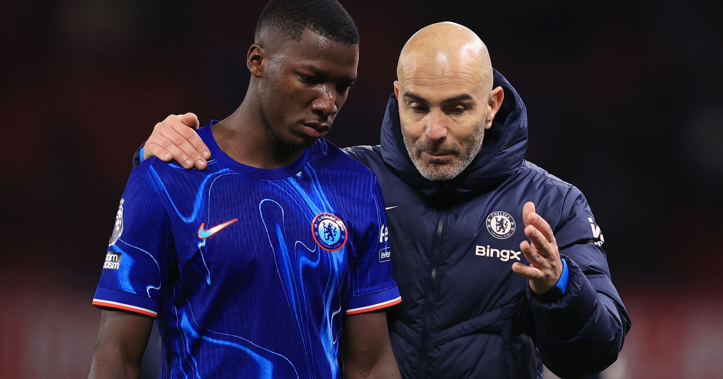 Enzo Maresca guarded on Nicolas Jackson's future, as Levi Colwill suffers an injury setback - Football video - TNT Sports