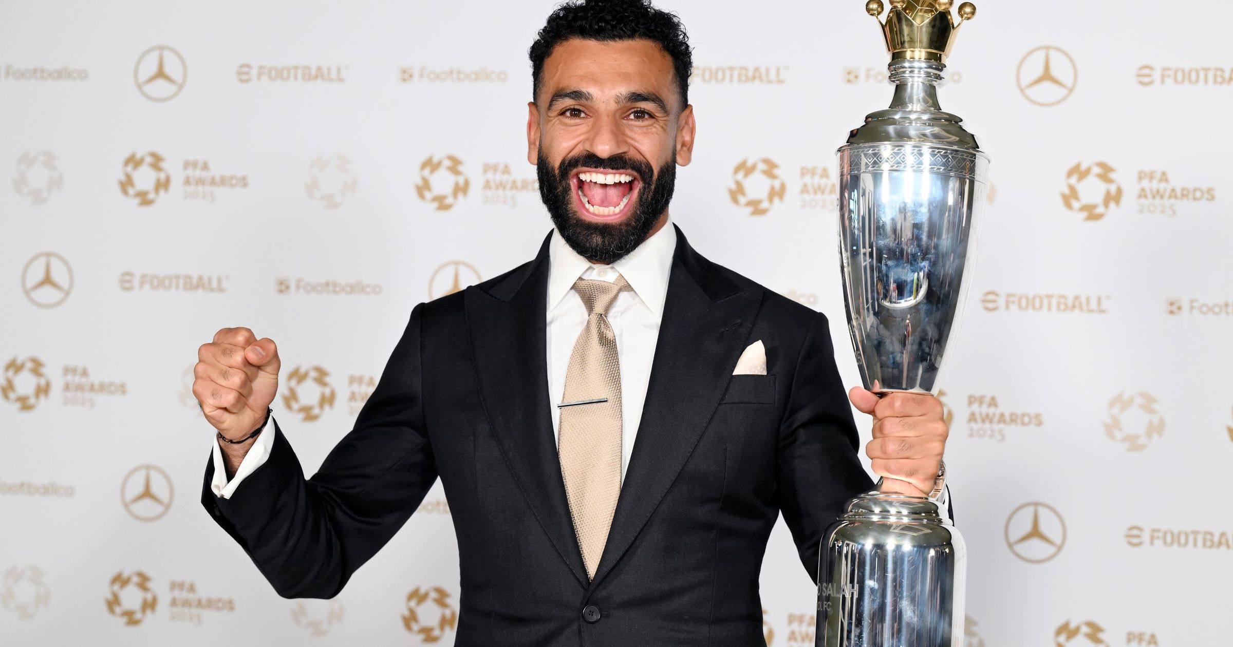 Salah Claims Third PFA Player of the Year Title