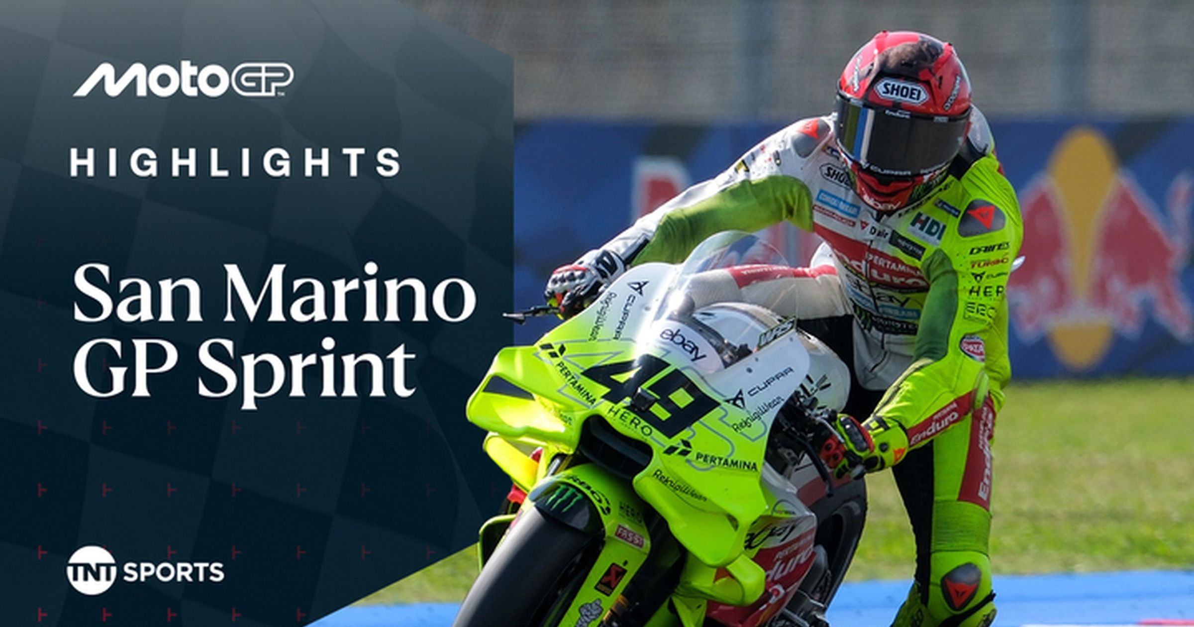 Highlights: Bezzecchi triumphs at Grand Prix San Marino Sprint as Marc Marquez crashes out