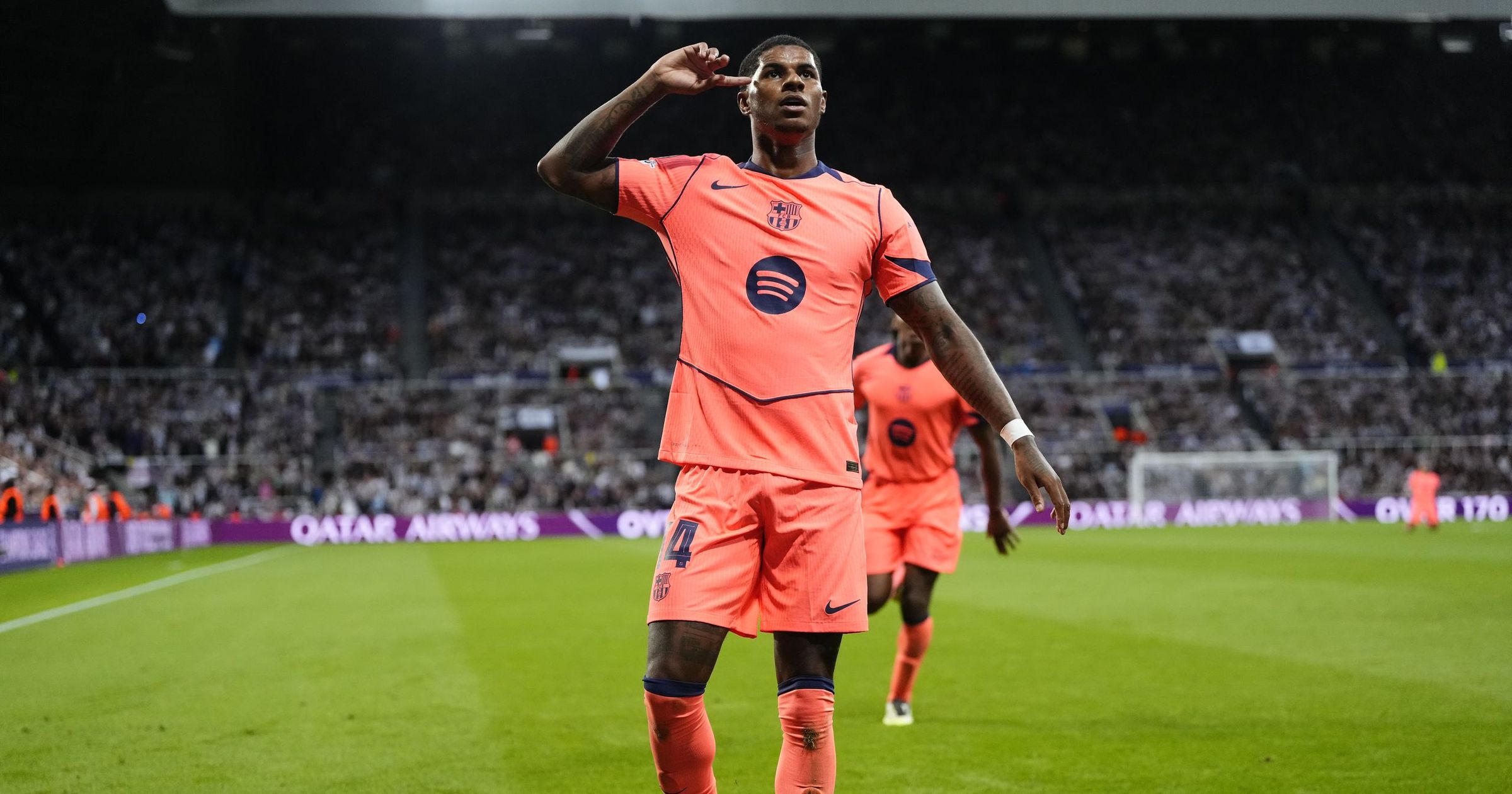 Marcus Rashford ROCKET for Barcelona stuns Newcastle, St James' Park ...