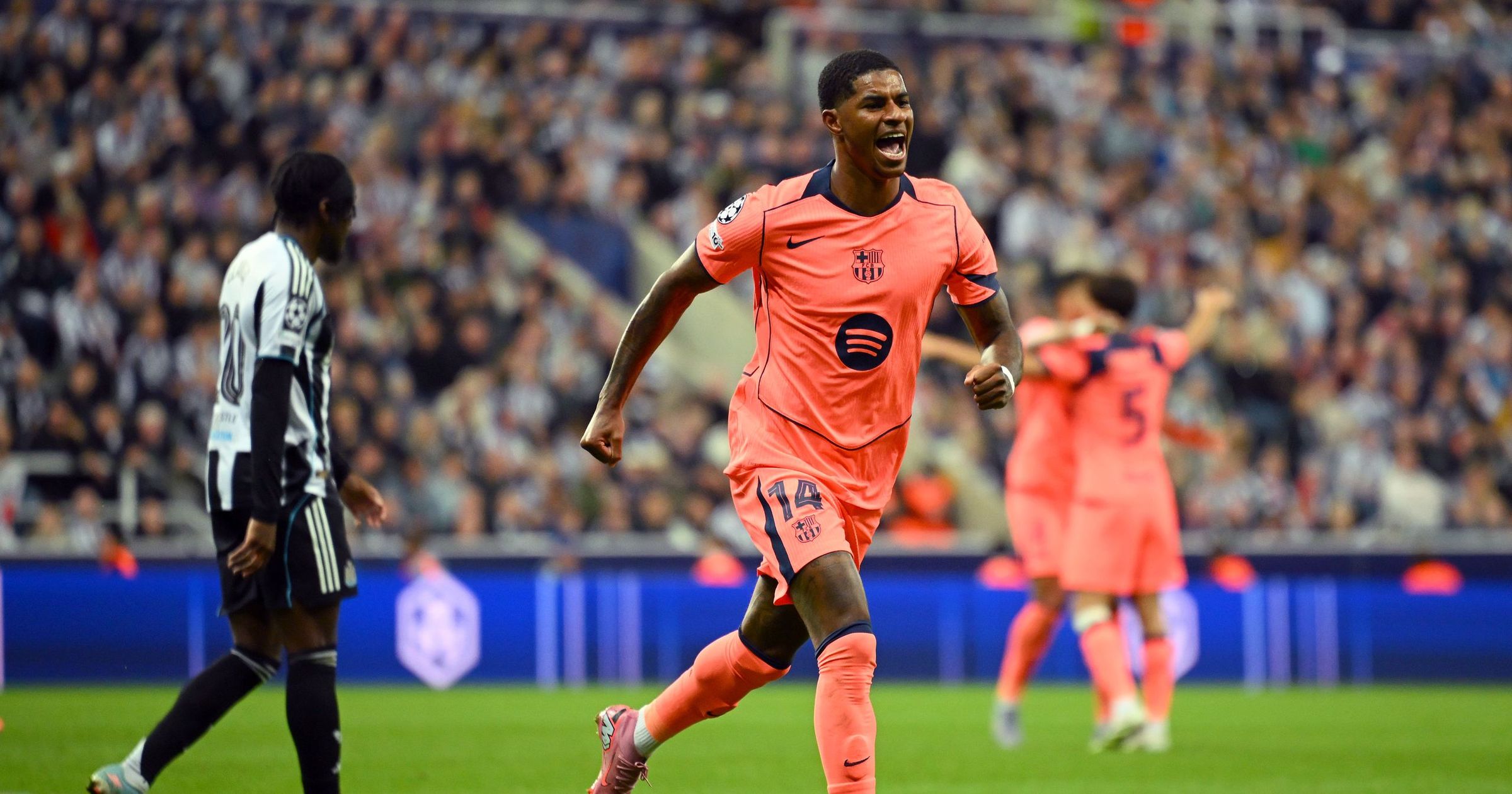 Marcus Rashford delivers ‘excellent finish’ to put Barcelona ahead at ...