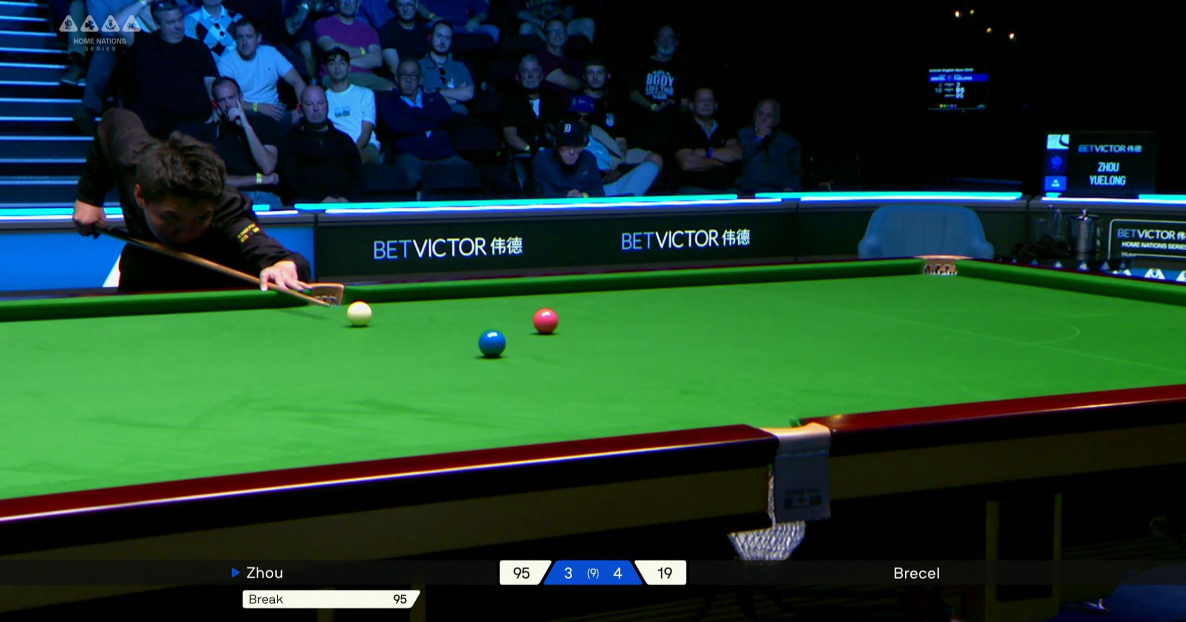 'Terrific stuff' - Zhou Yuelong hits impressive century against Brecel ...