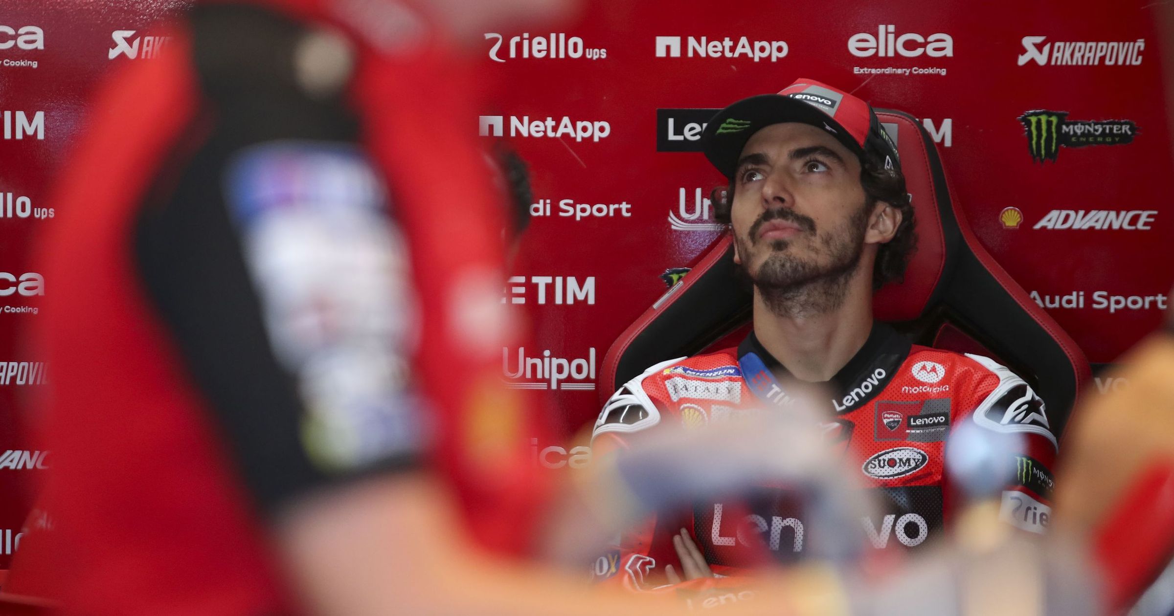 'What's going on?' - Mystery as Bagnaia suffers fault at Grand Prix Valencia qualifying