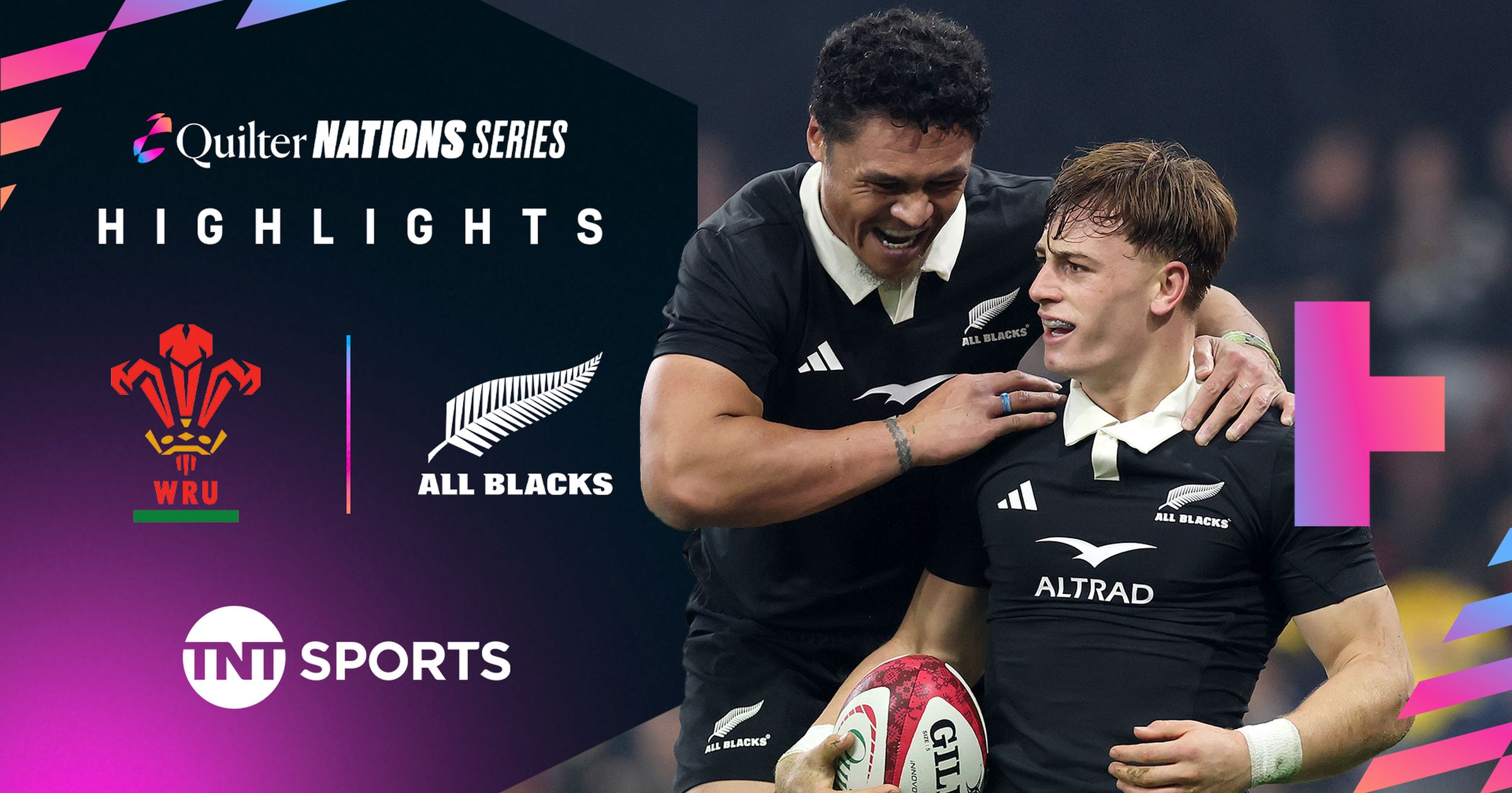 Highlights: New Zealand outmuscle spirited Wales side in thrilling Cardiff clash