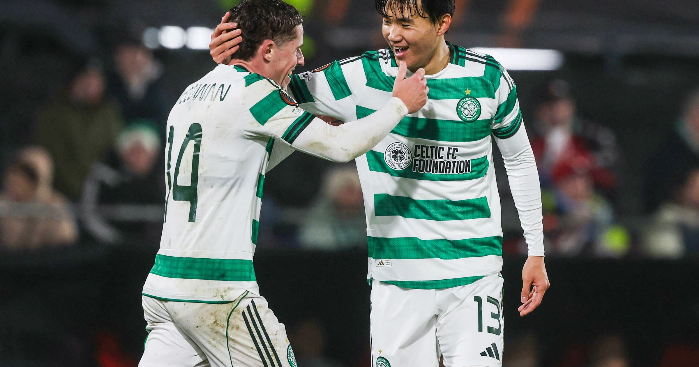 'The moment the Celtic fans came for' - Yang equalises in Rotterdam