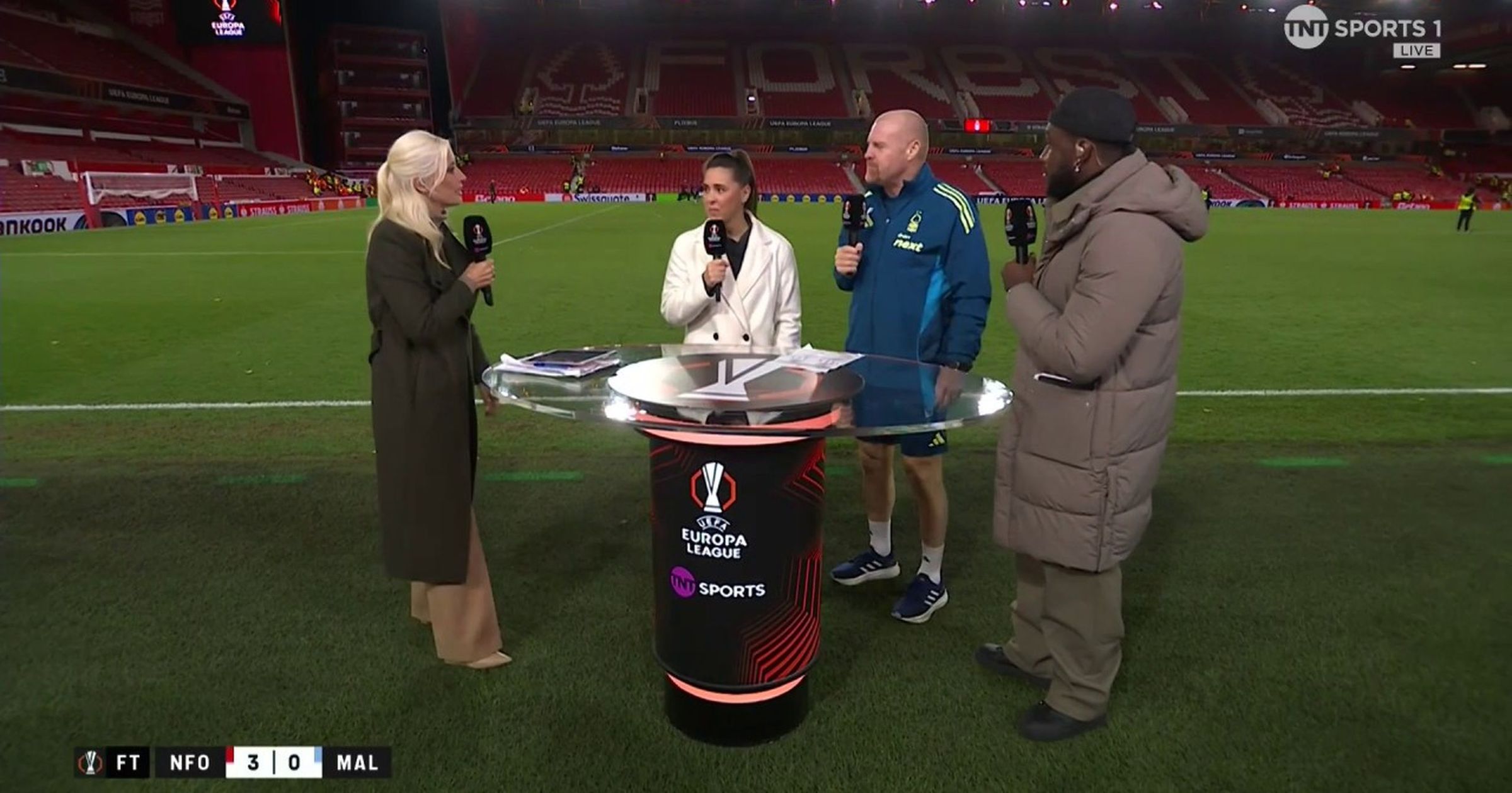 'The mentality is key!' - Dyche delighted with Forest display in Malmo mauling