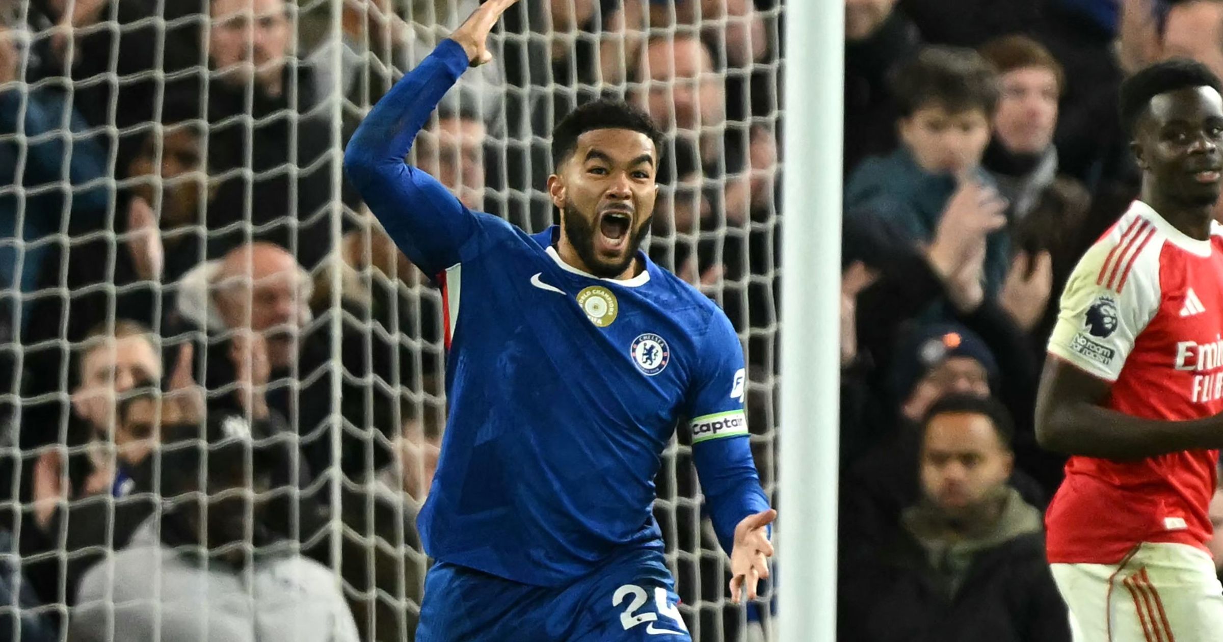 Chelsea sent 'message to other teams' with draw against Arsenal - James