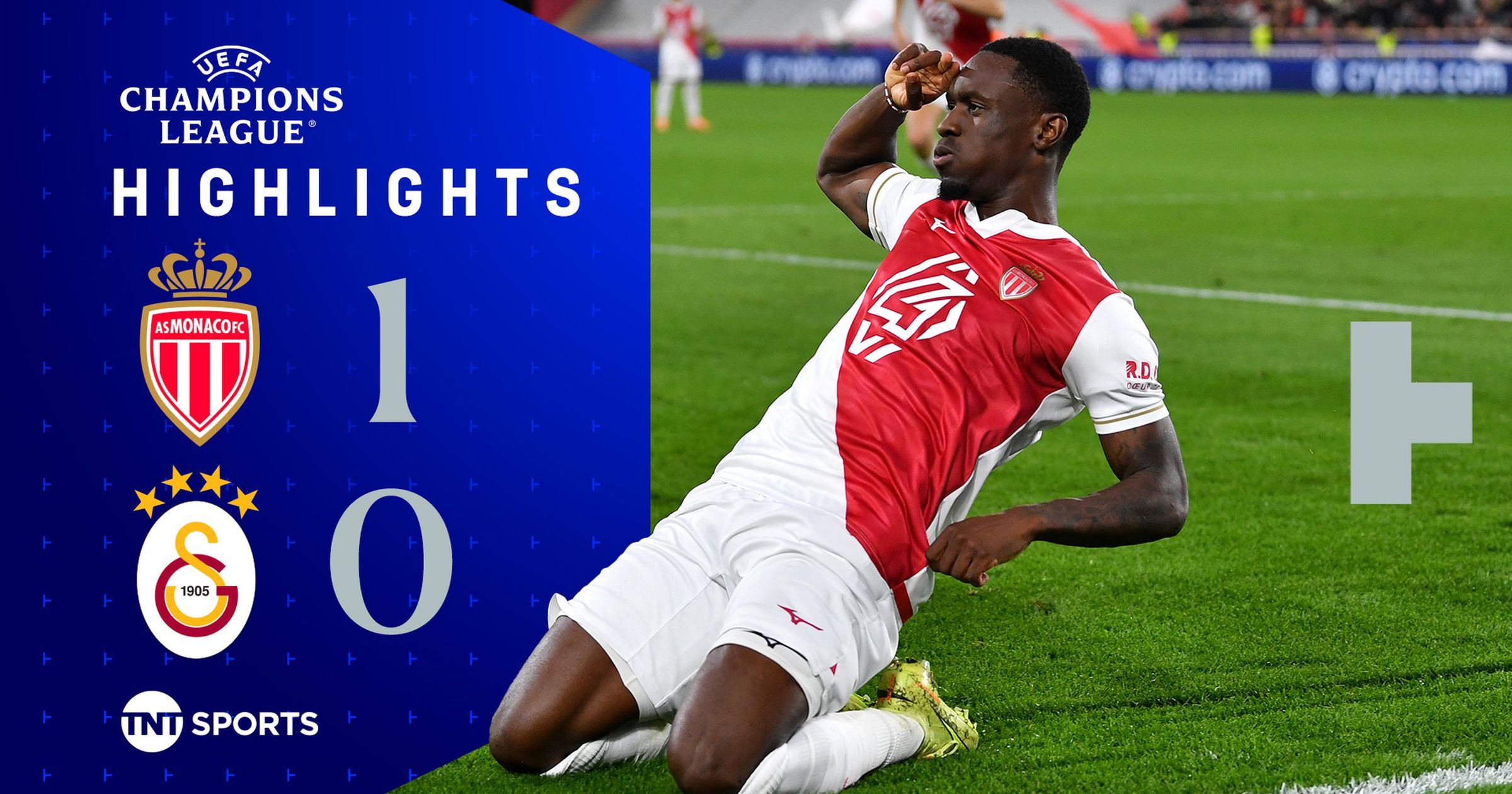 Highlights: Monaco triumph as Galatasaray goalkeeper sub backfires